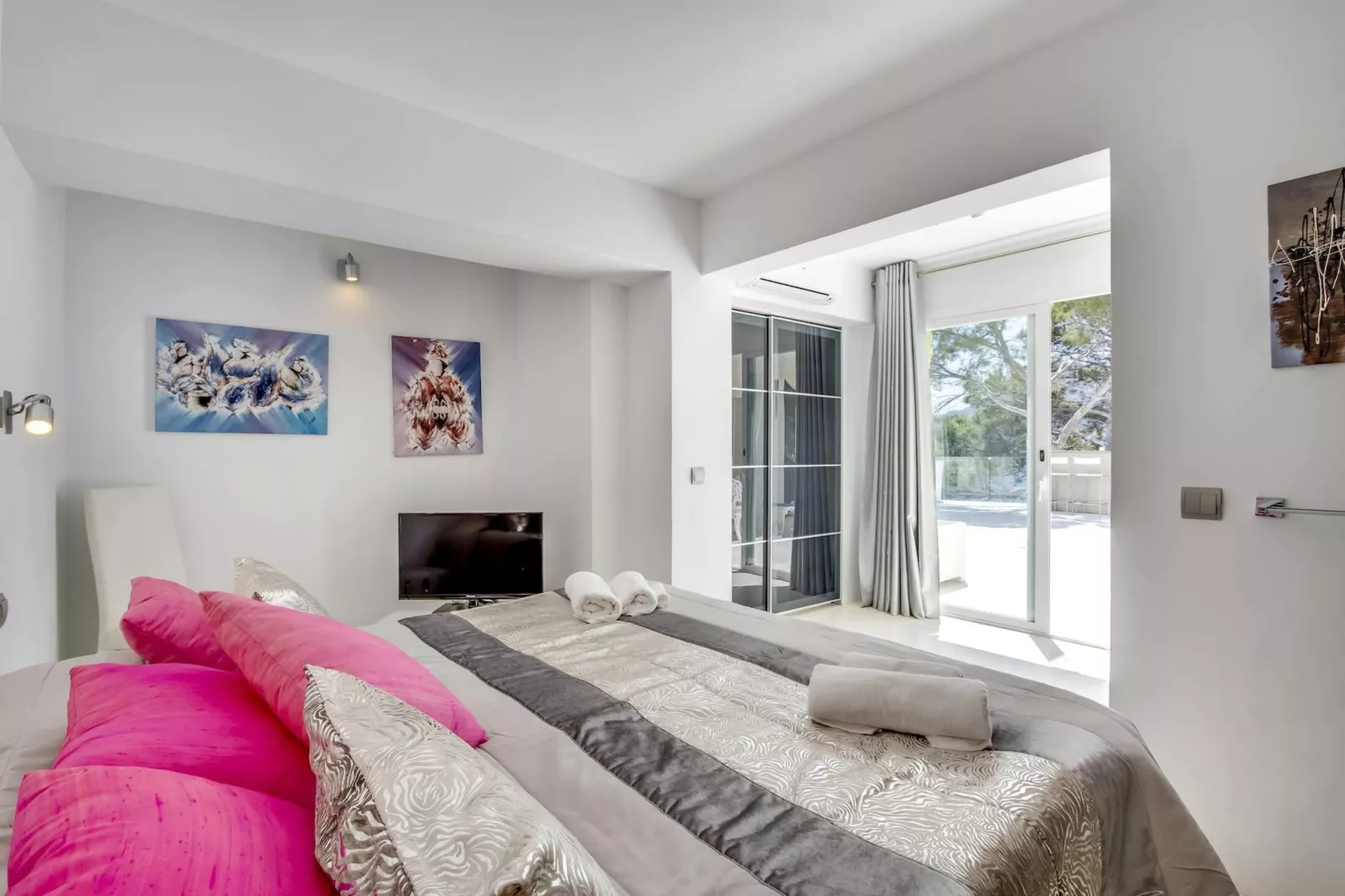 La Villa Es Cubells-Chambre
