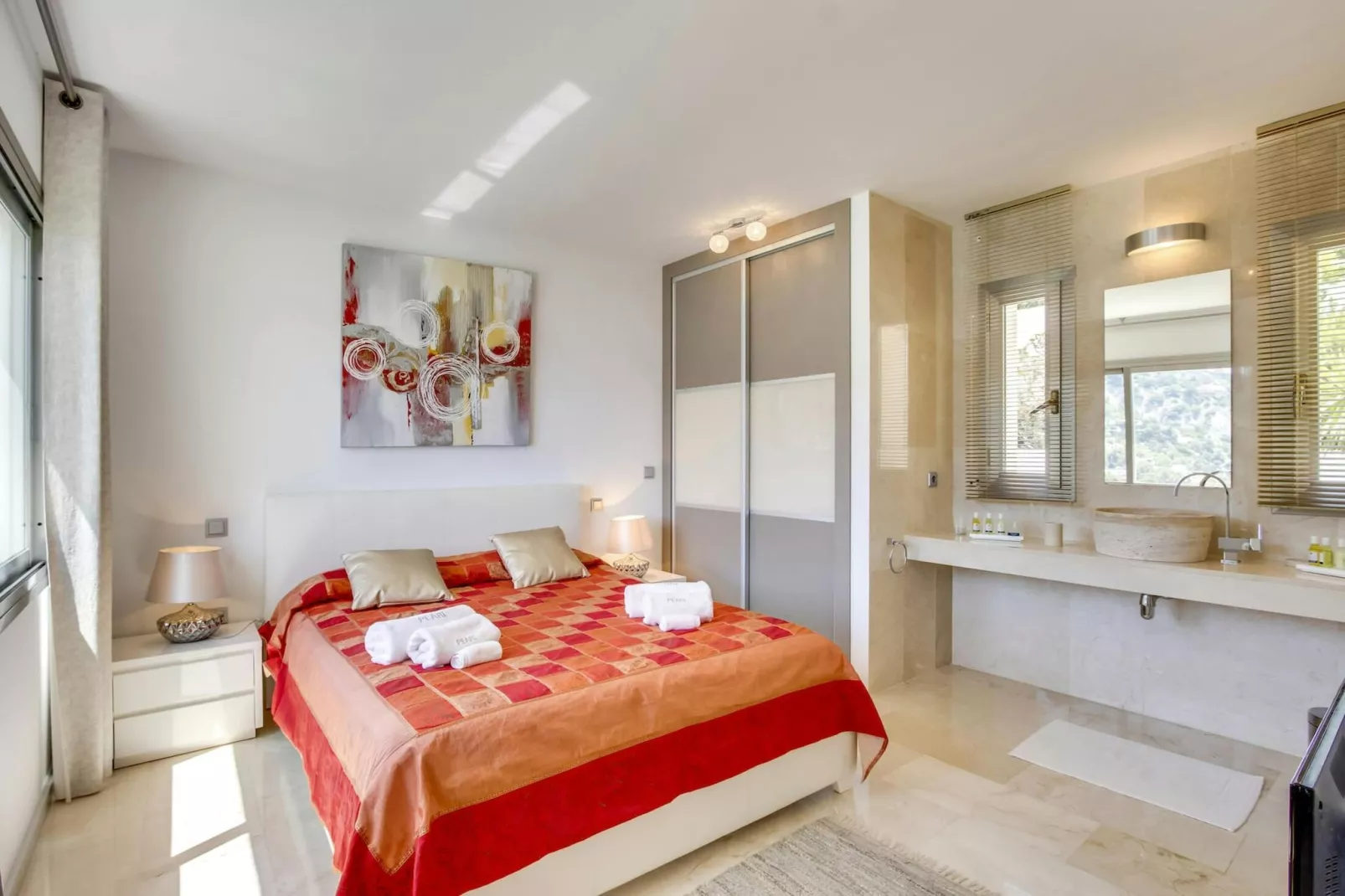 La Villa Es Cubells-Chambre