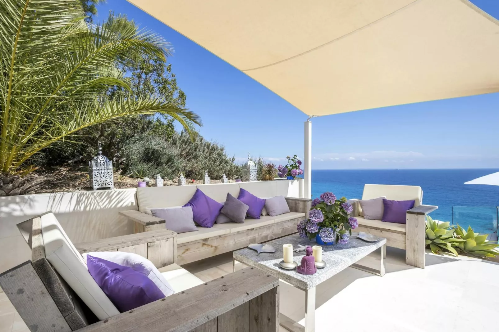 La Villa Es Cubells-Balcon-terrasse