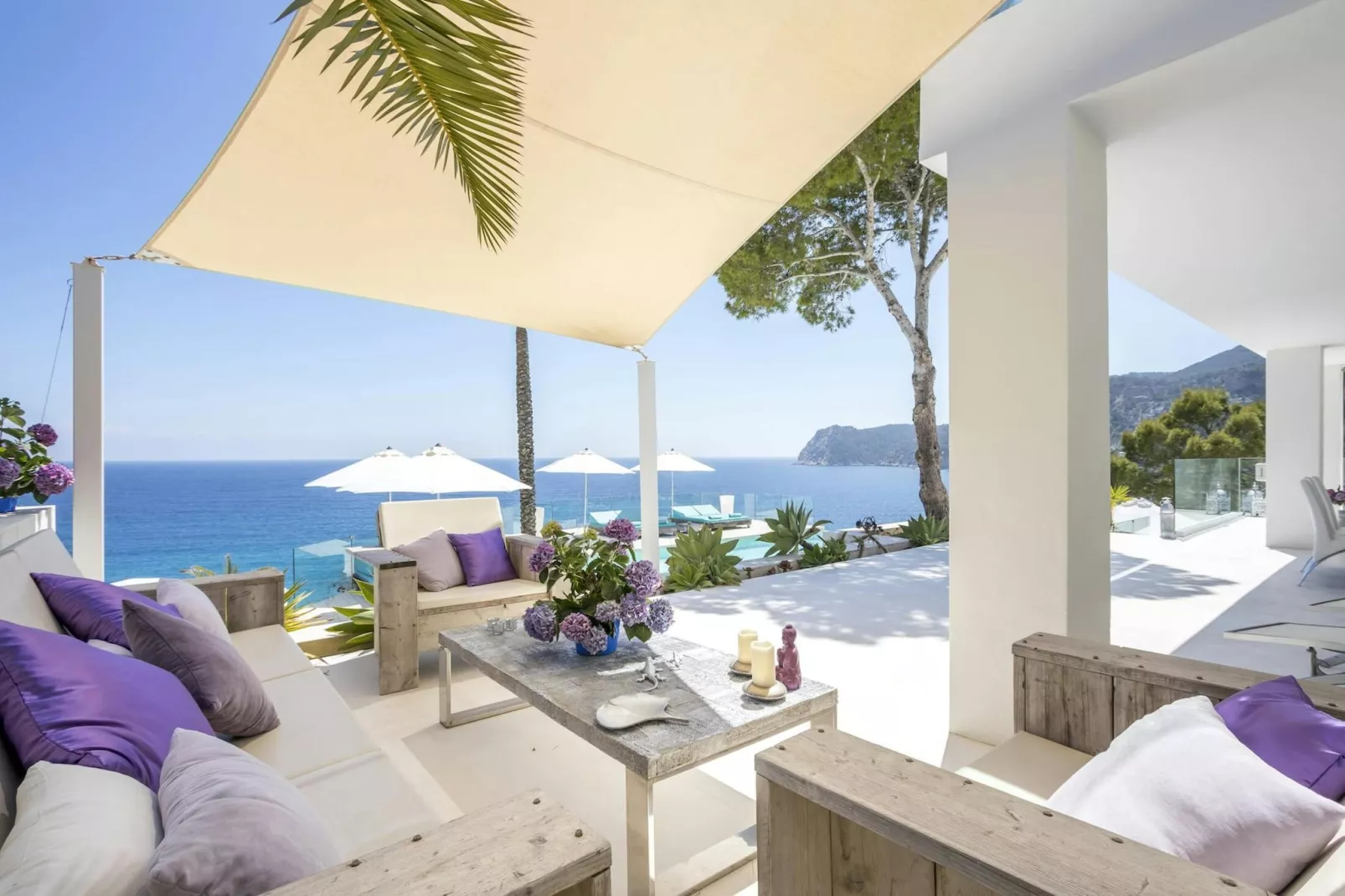 La Villa Es Cubells-Balcon-terrasse