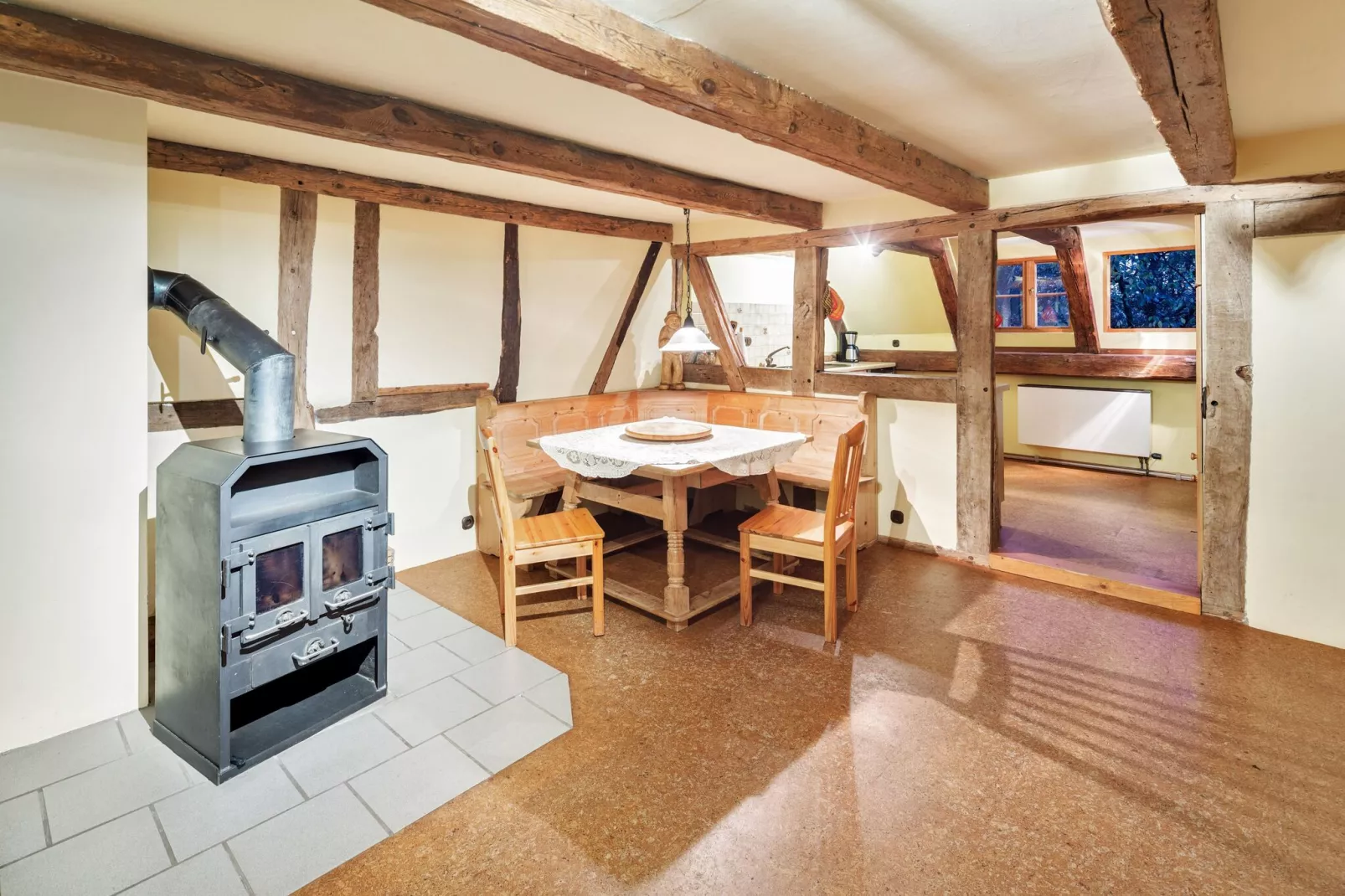 Biobauernhof-Esszimmer