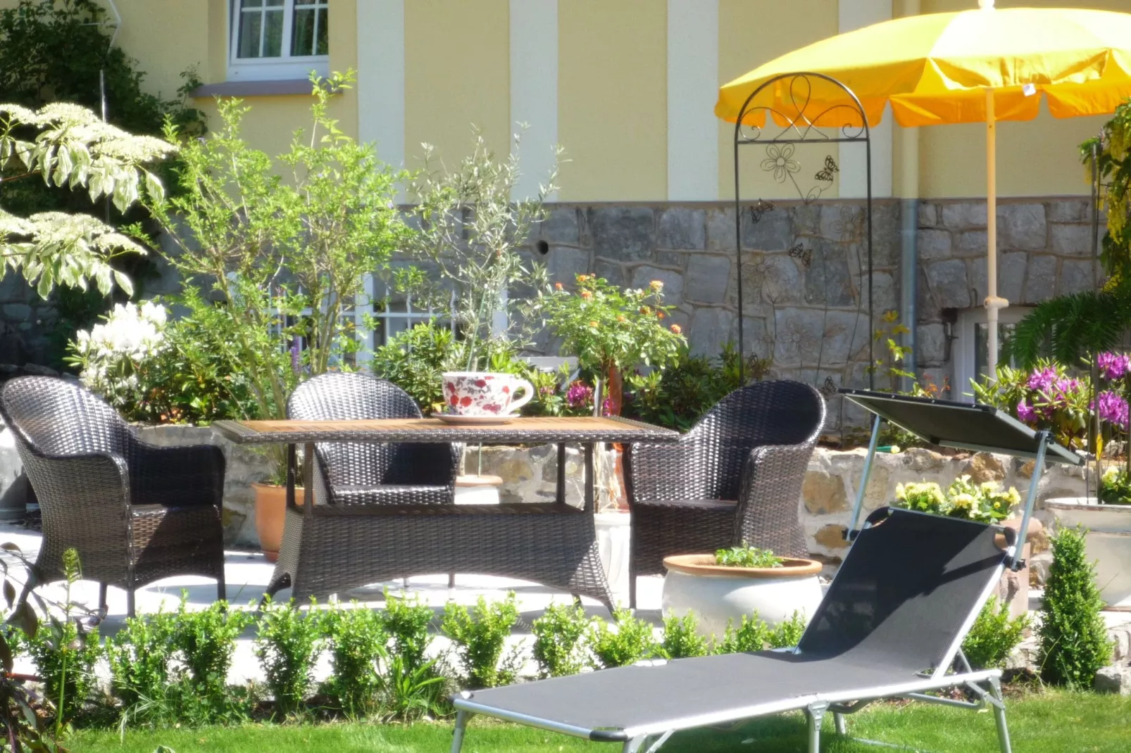 Weserbergland - Bad Pyrmont-Terrace balcony