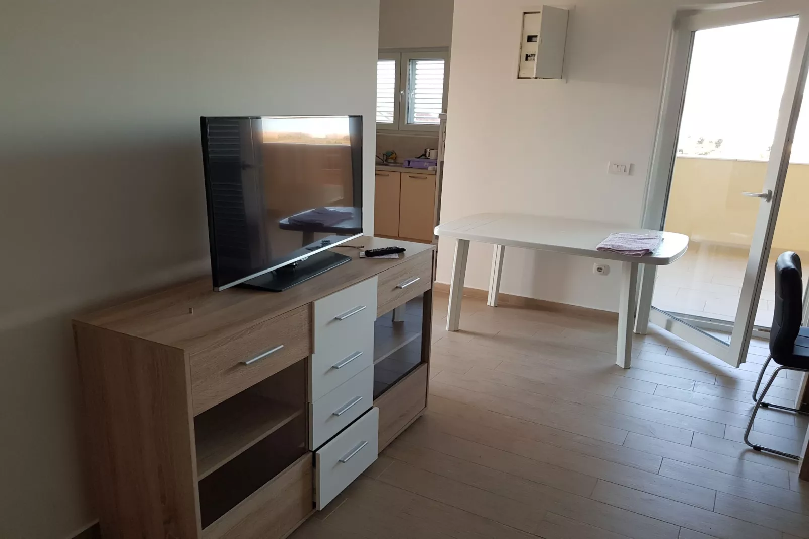 Apartment Pasman with a beautiful sea view 2-Living room