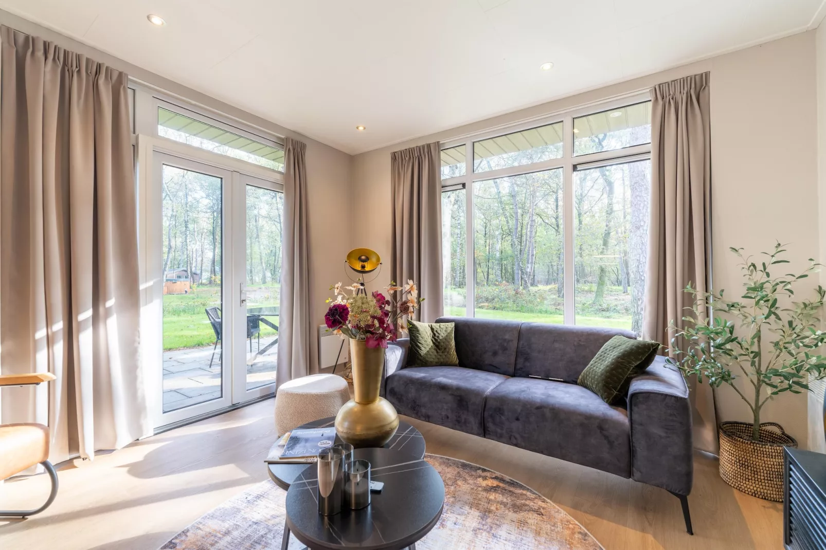 Vakantiewoning Boszicht-Living room