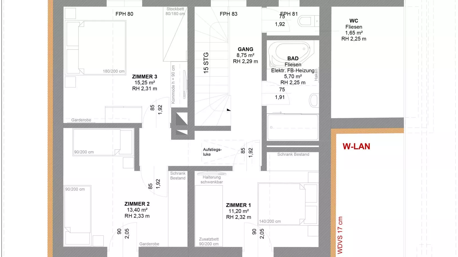 Haus Filzstein-Floor plan