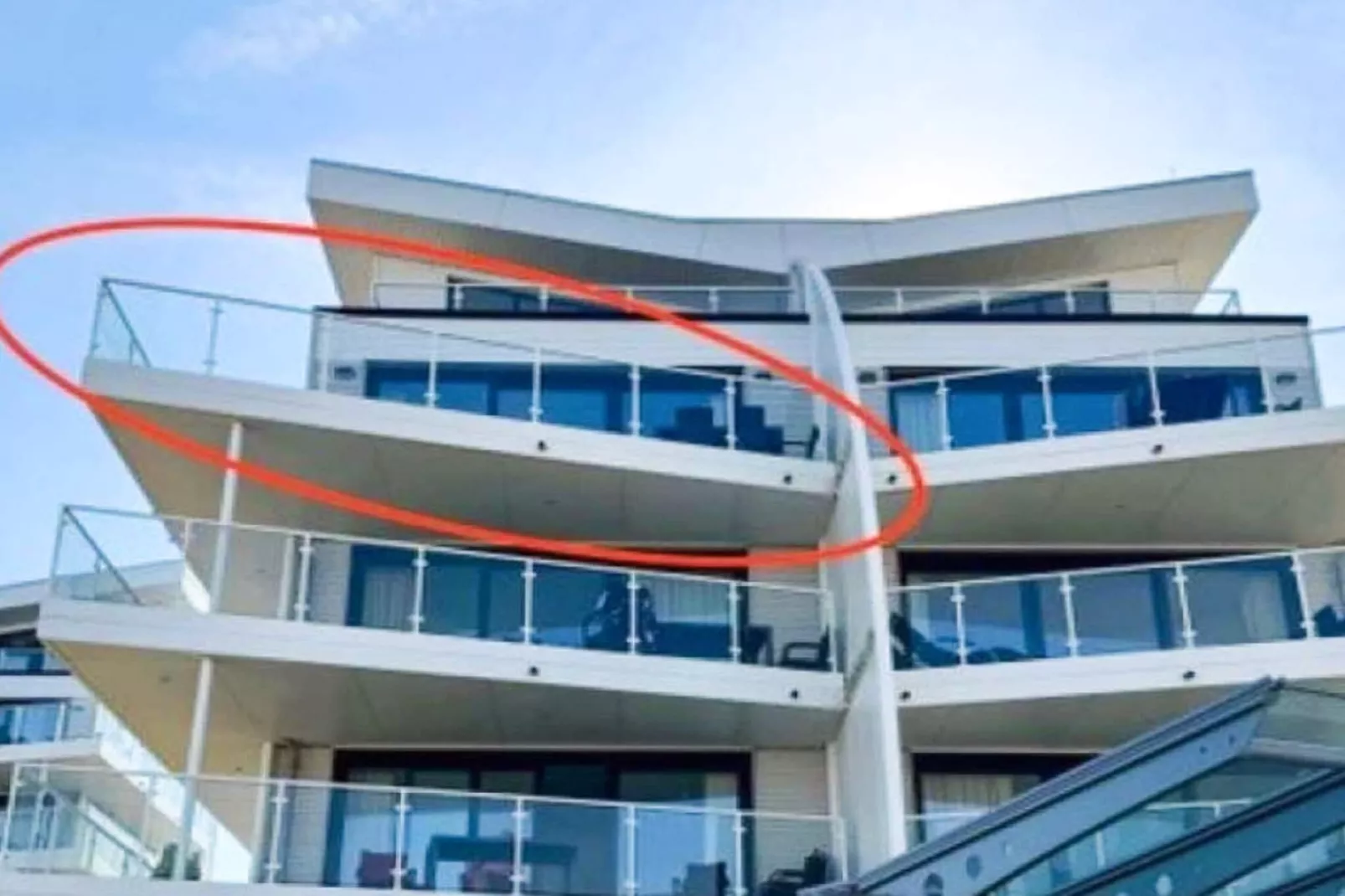 Gemütliches modernes Apartment mit Meerblick