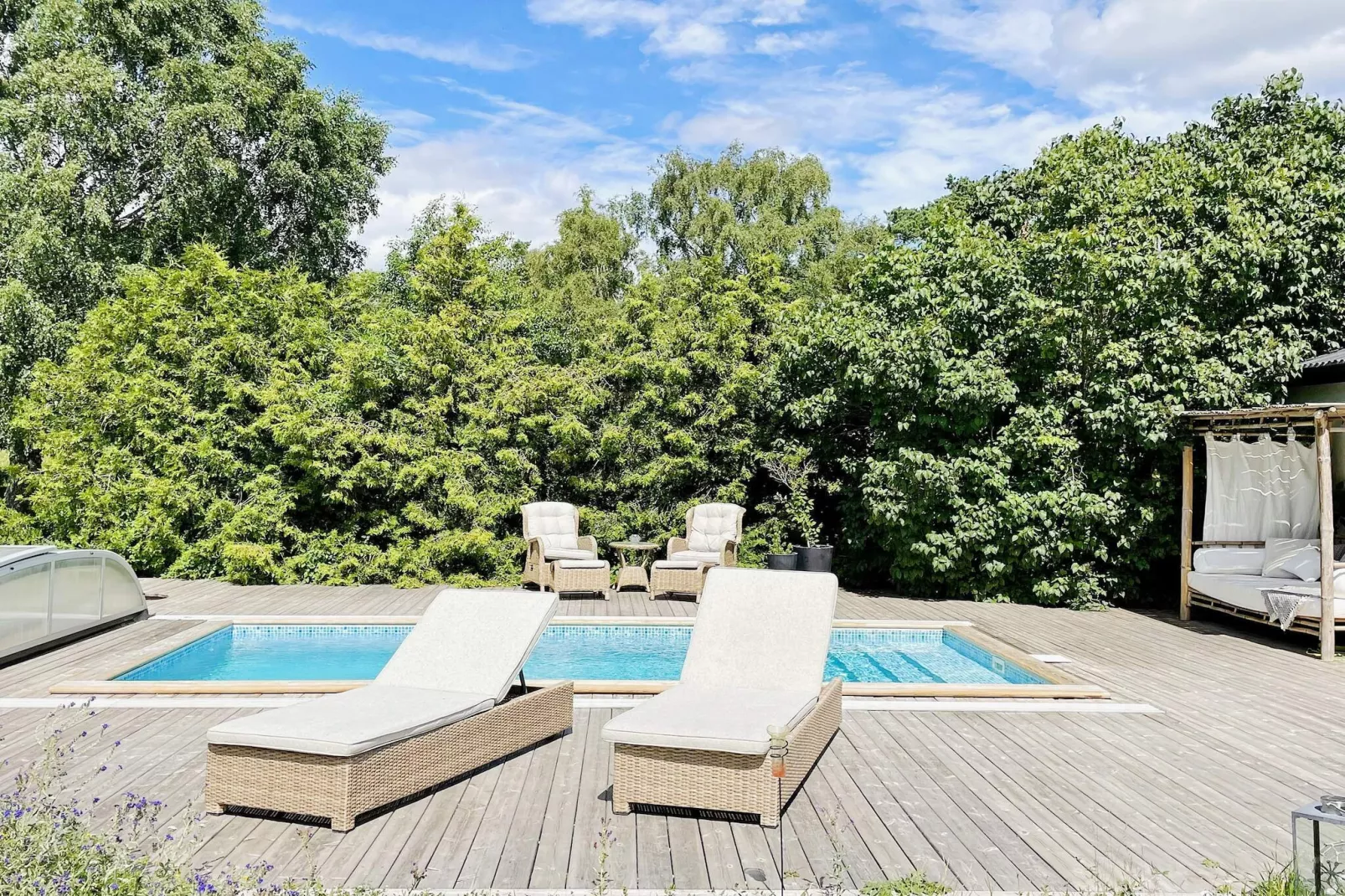 5 etoiles maison de vacances a VISBY-Piscine