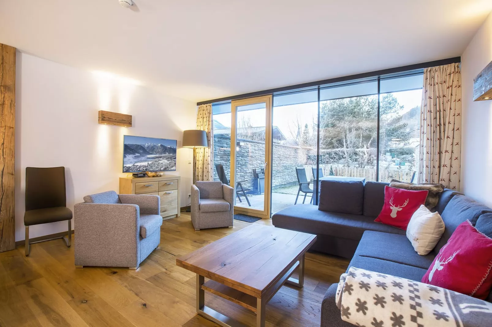 Residenz Wildkogelbahnen Top 7-Wohnzimmer