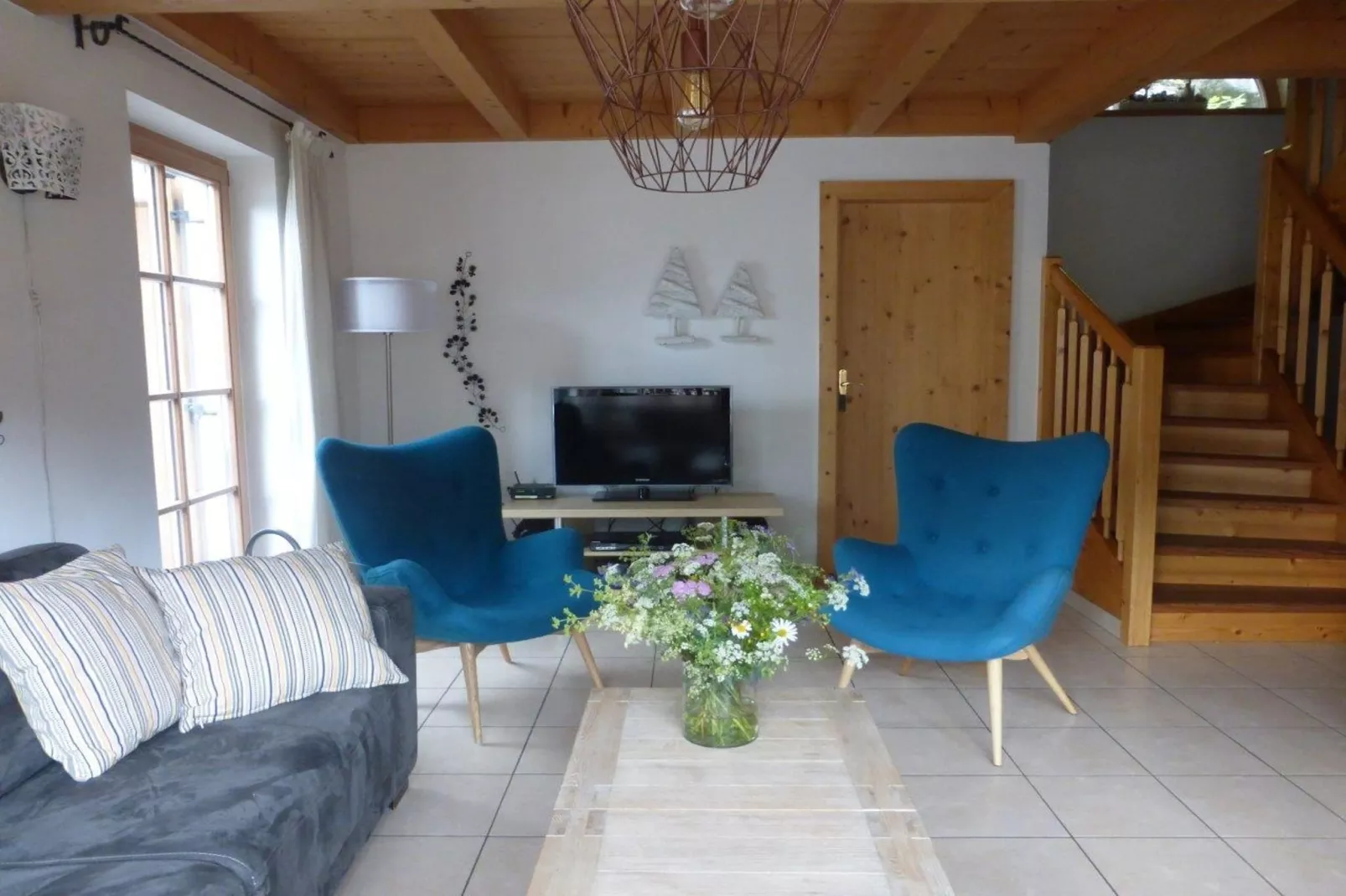 Chalets Om Utens-Living room