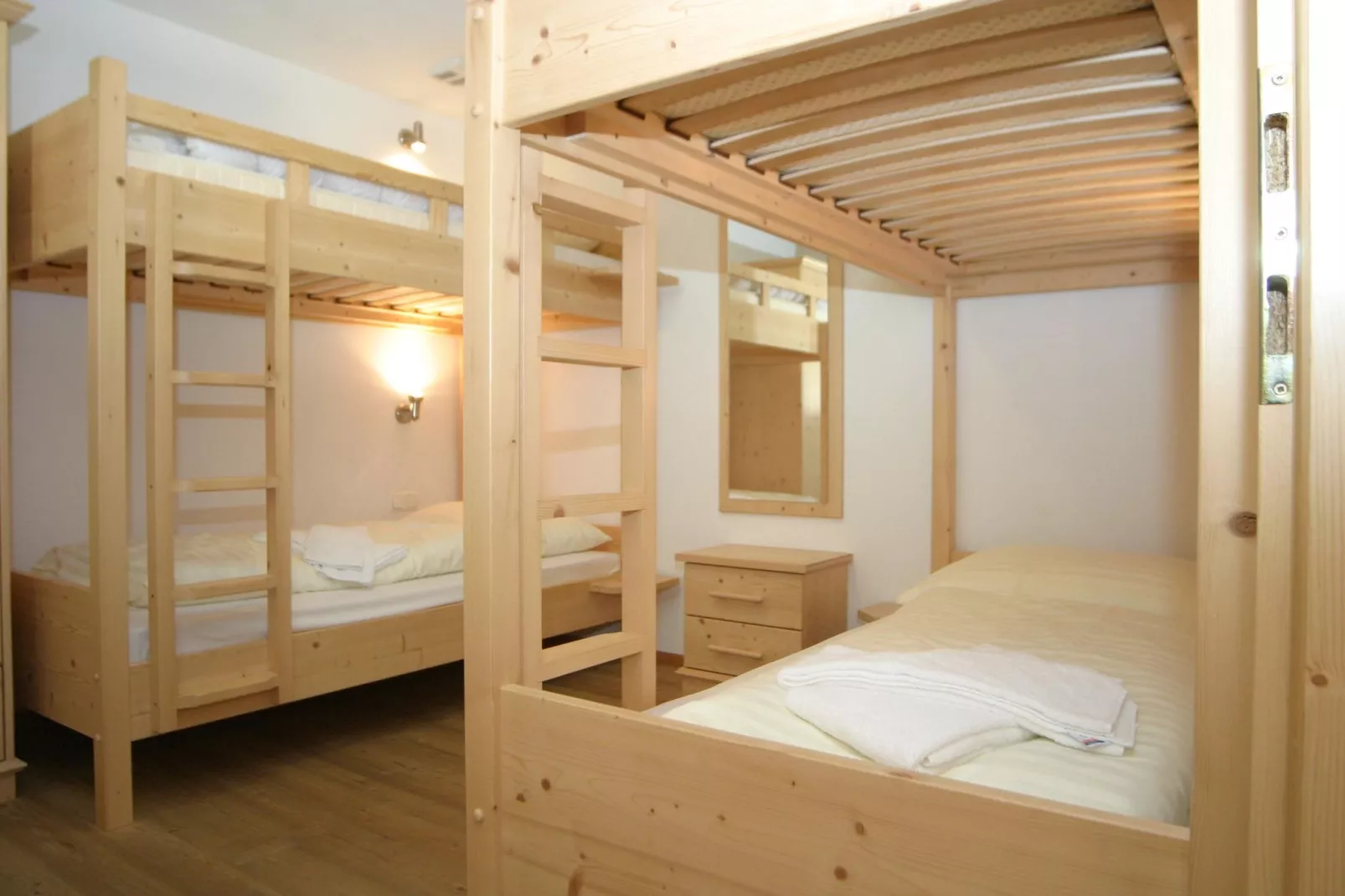 Chalets im Wald-Schlafzimmer