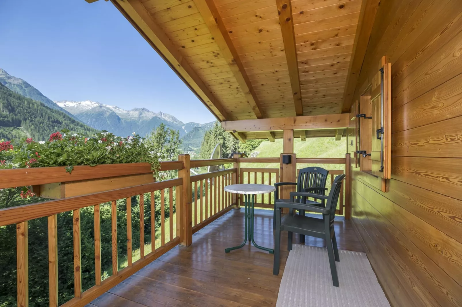 Schöneben  Chalet Zur Mühle-Terrassenbalkon