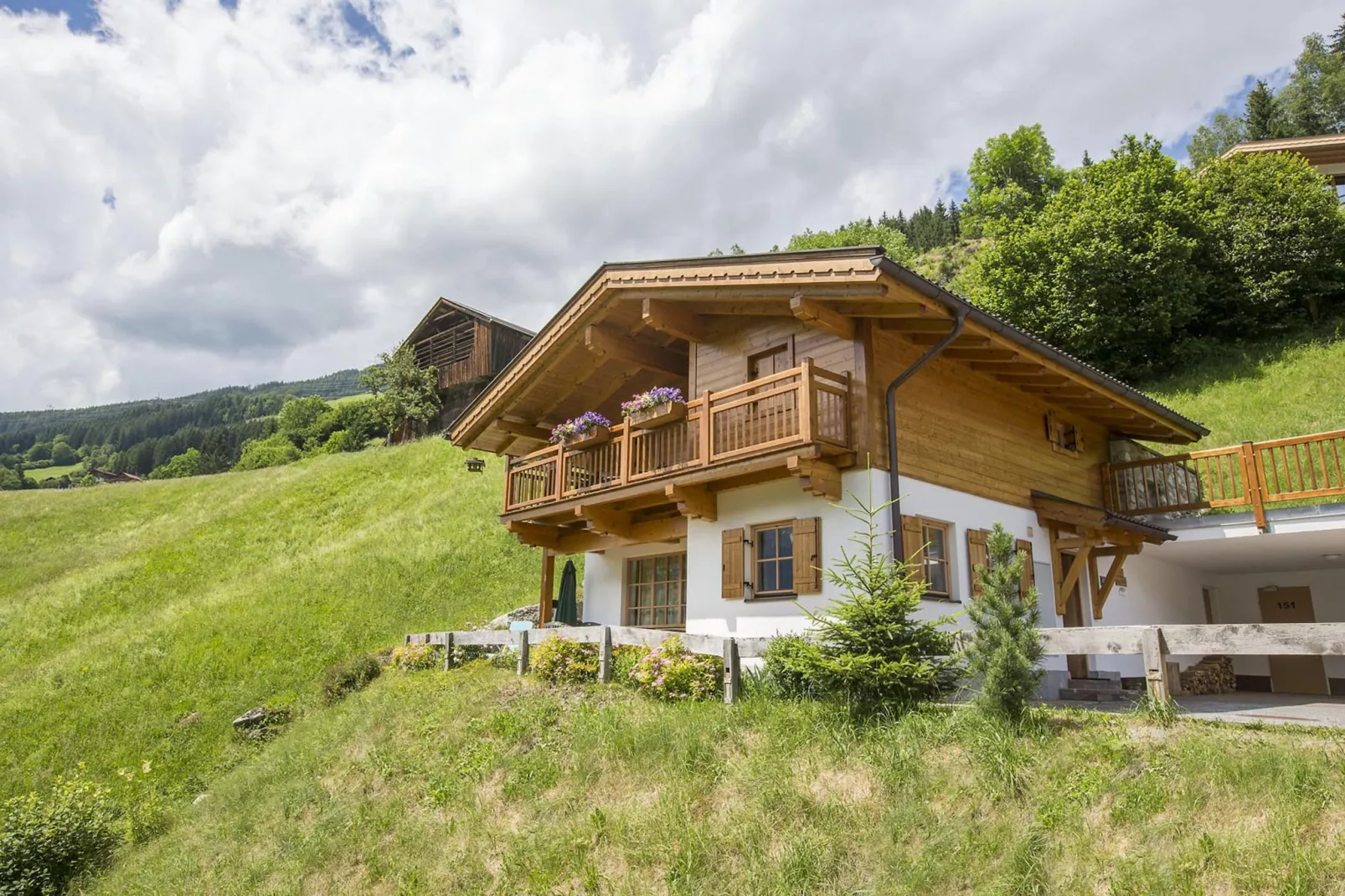 Schöneben  Chalet Zur Mühle-Aussicht Sommer