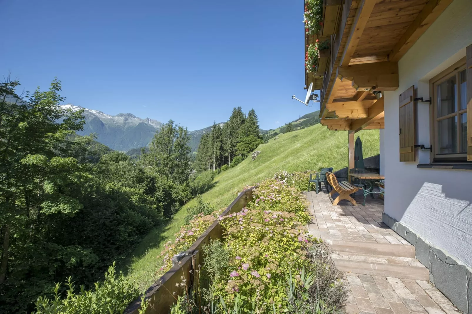 Schöneben  Chalet Zur Mühle-Aussicht Sommer