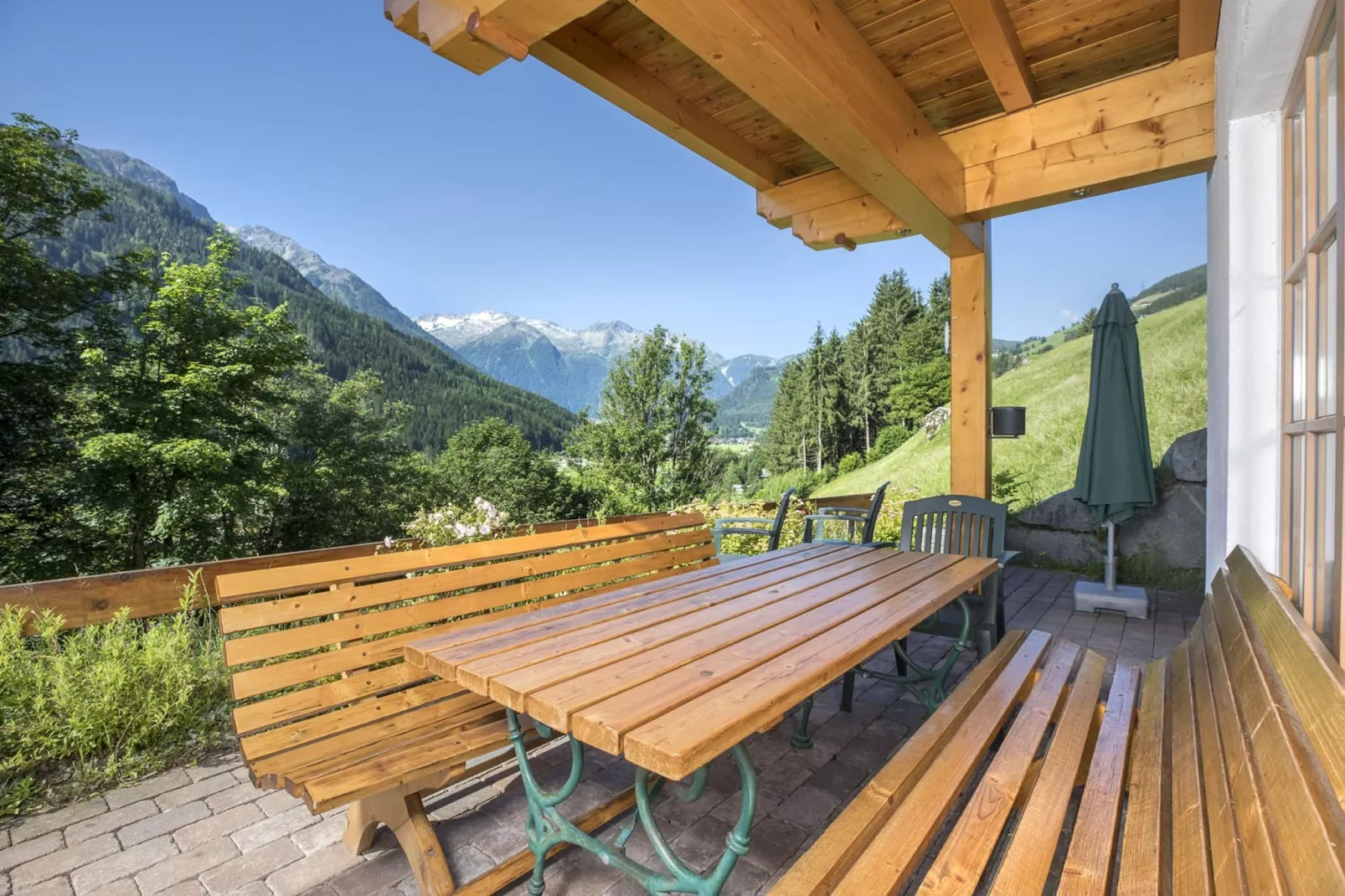 Schöneben  Chalet Zur Mühle-Aussicht Sommer