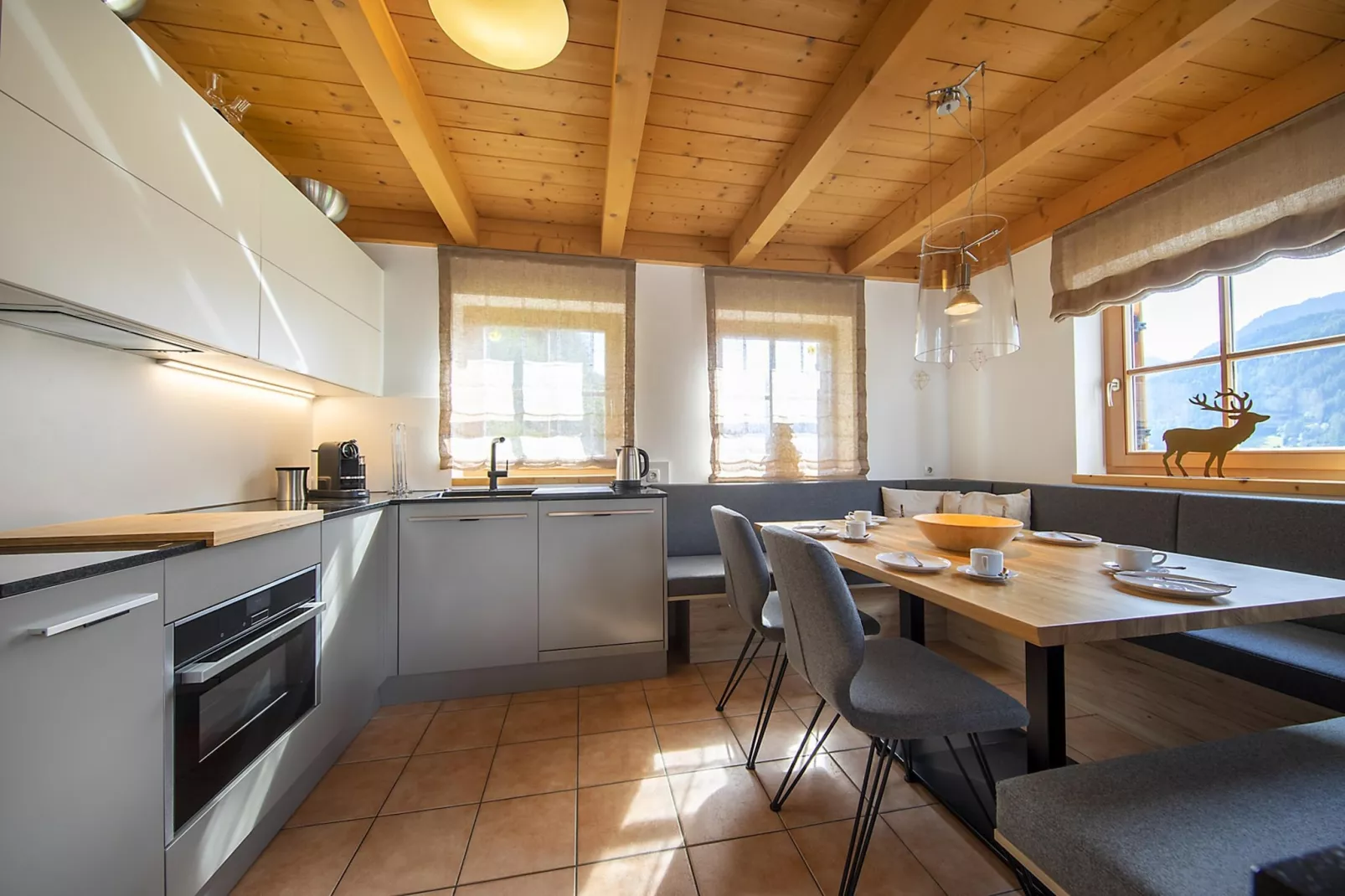 Schöneben Chalet Steinlinge-Kitchen