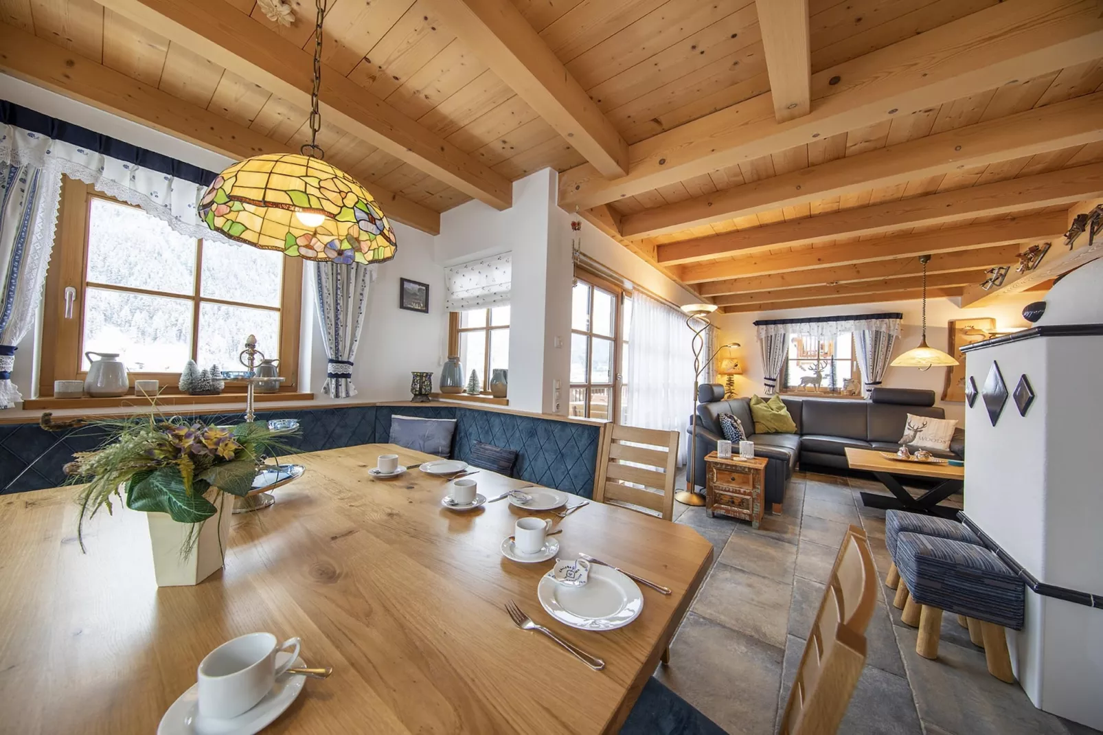 Schöneben  Chalet Berghütte-Esszimmer