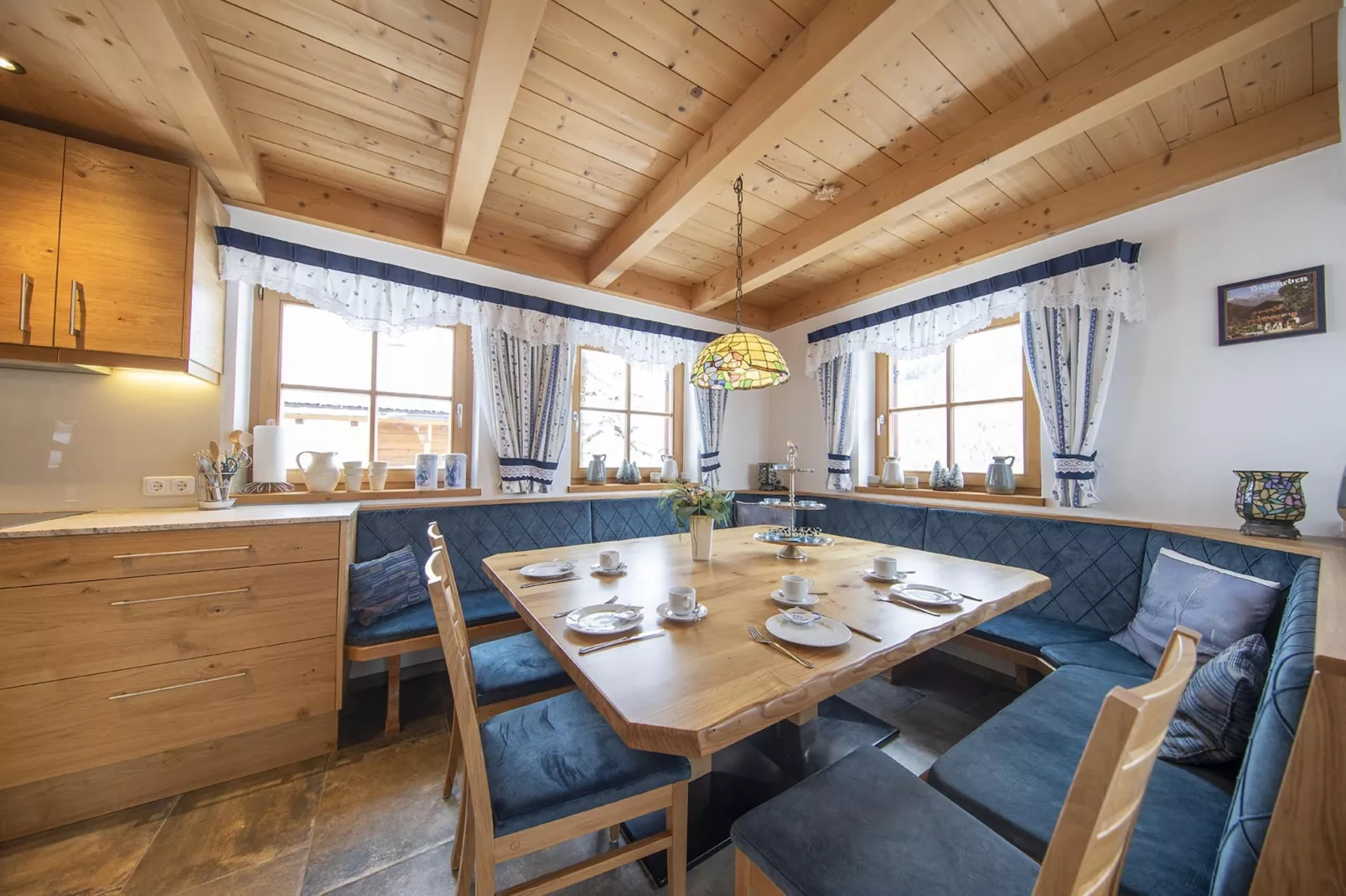 Schöneben  Chalet Berghütte-Esszimmer