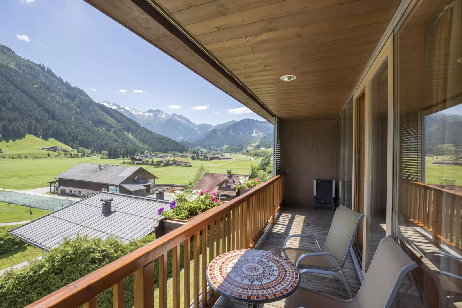 Schöneben Haus Sonneck-Balcon-terrasse