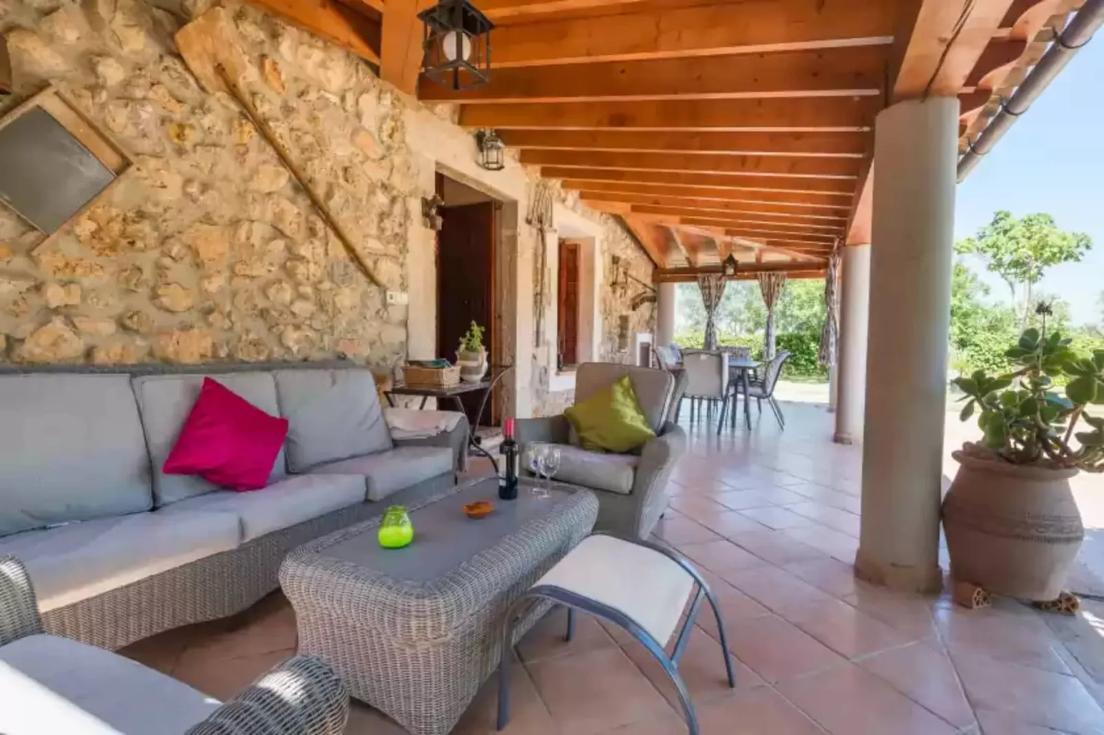 Finca Can Diego-Terrace balcony