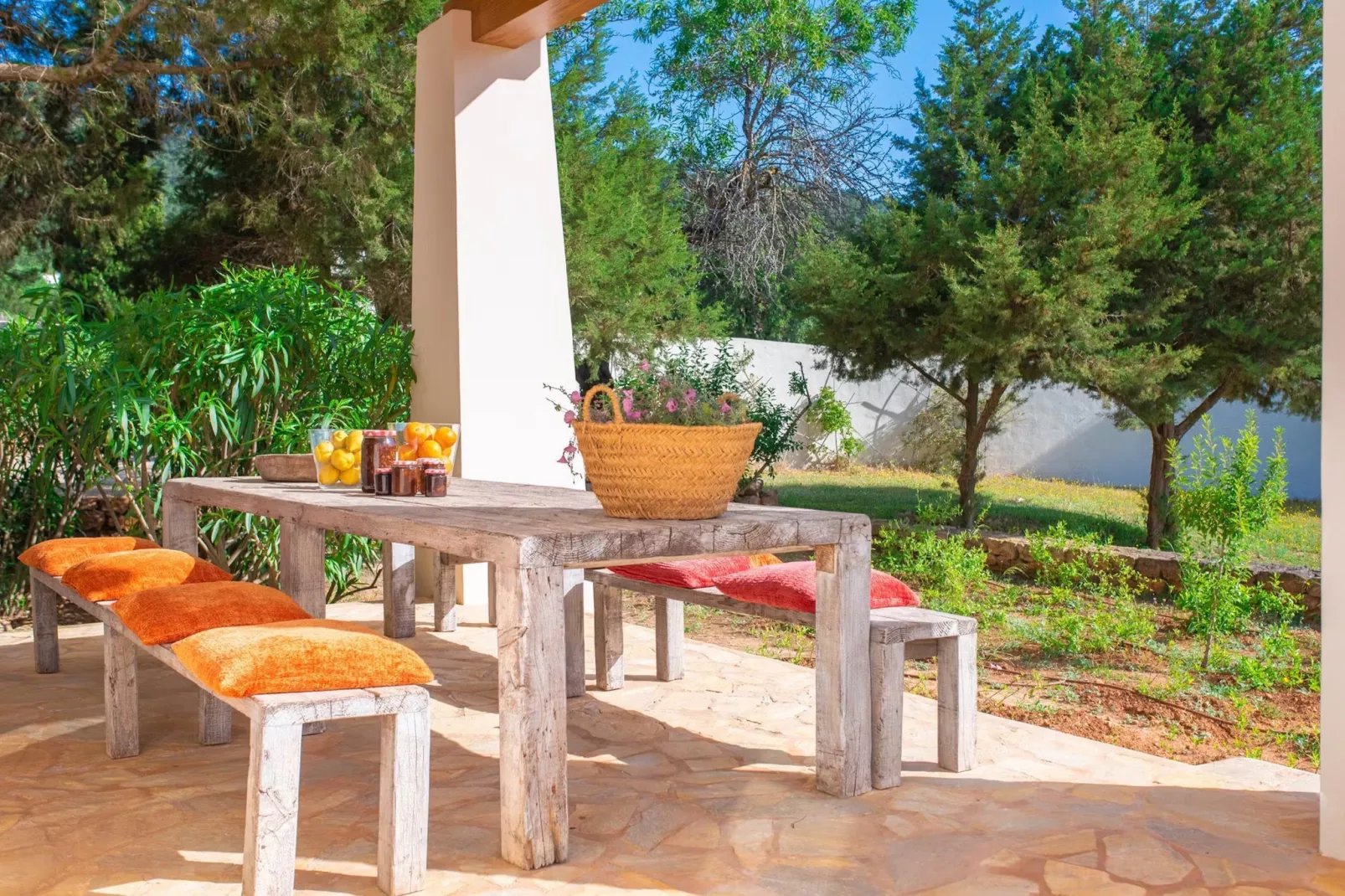 Castillo de Es Cubells-Balcon-terrasse