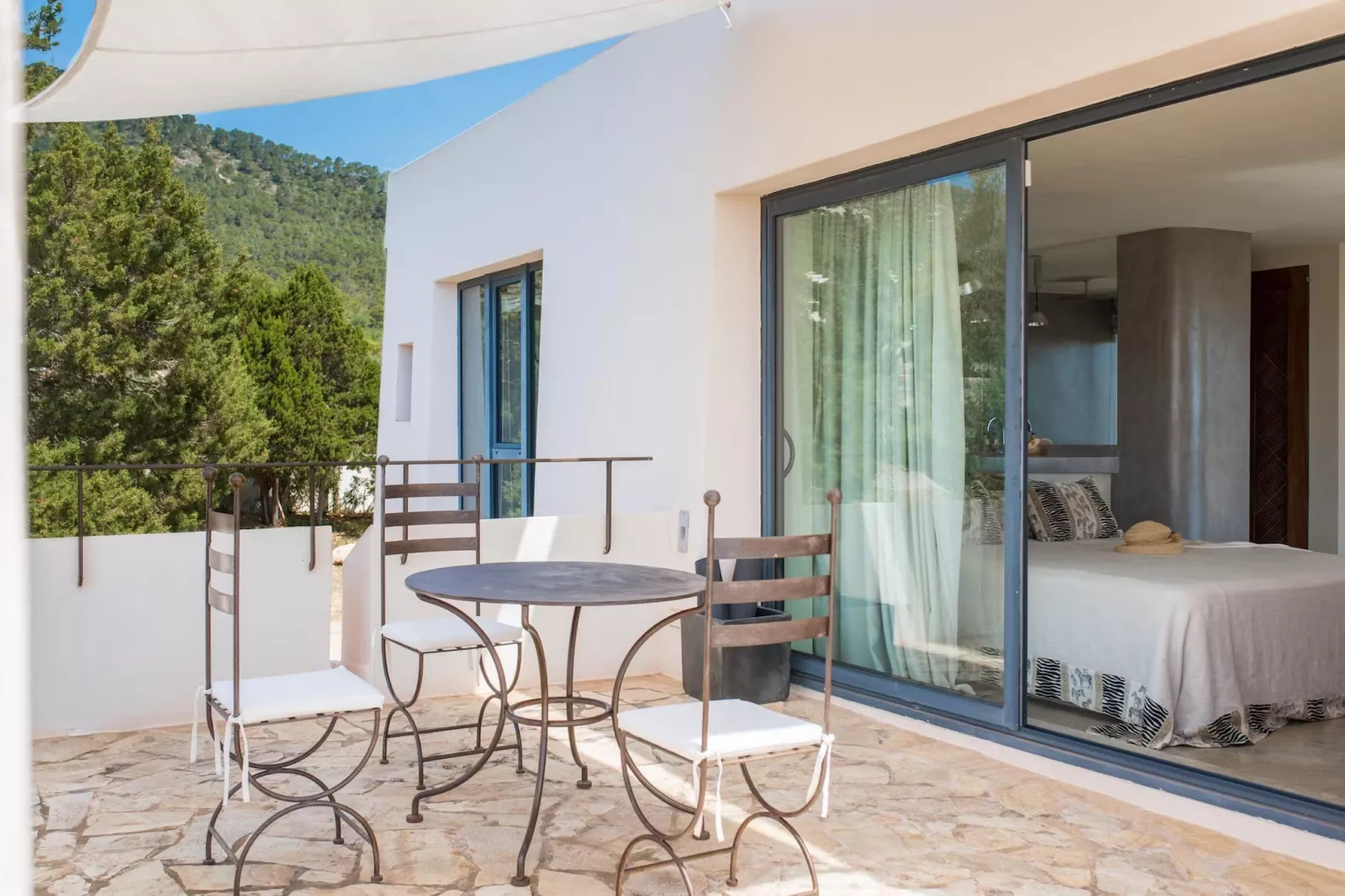 Castillo de Es Cubells-Balcon-terrasse
