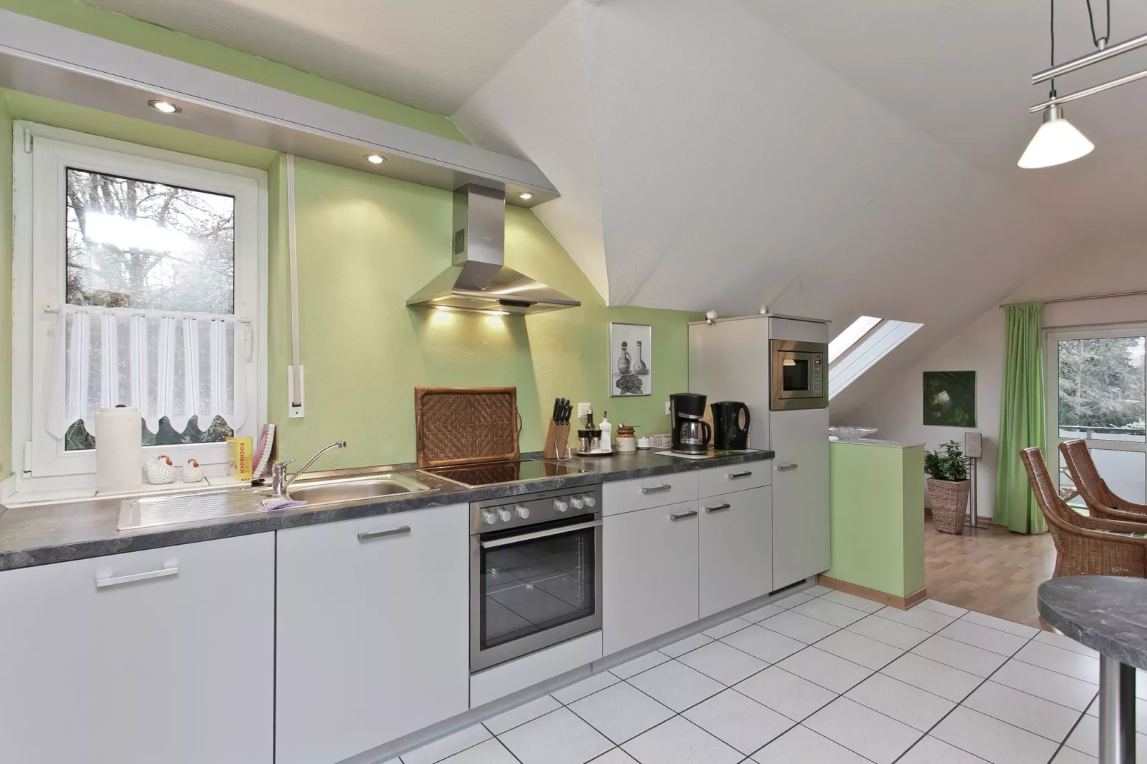 Sterne Ferienwohnung Möller-Küche