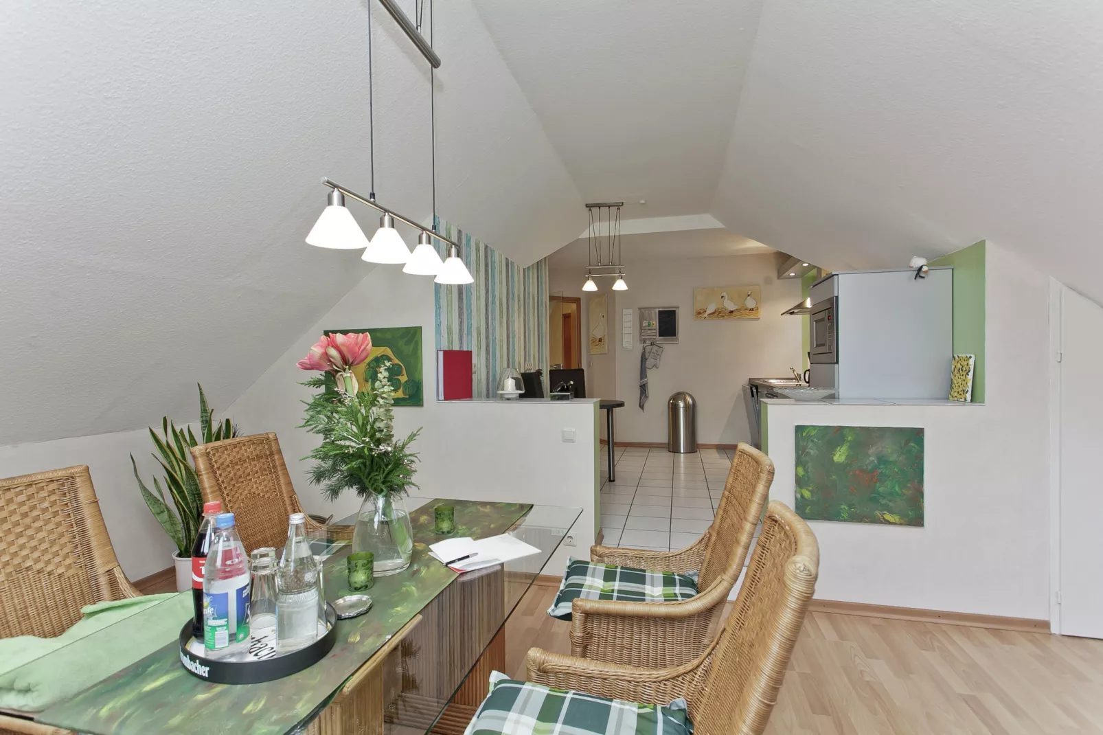 Sterne Ferienwohnung Möller-Esszimmer