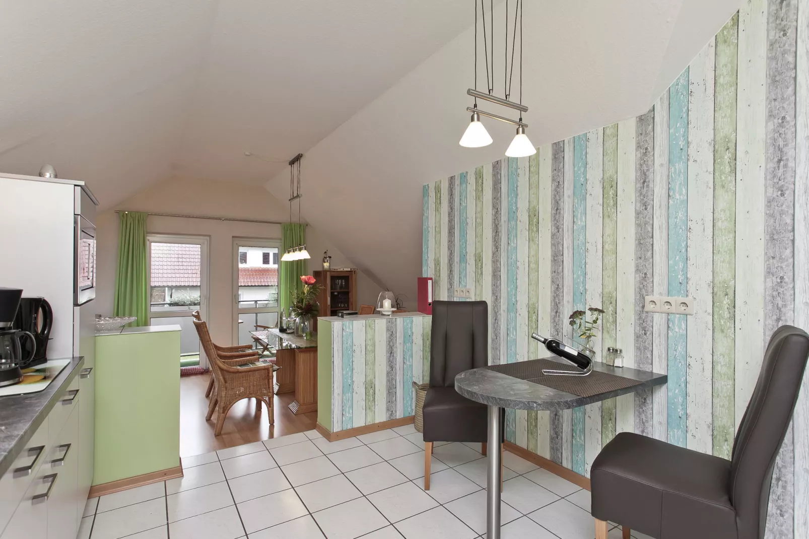 Sterne Ferienwohnung Möller-Küche