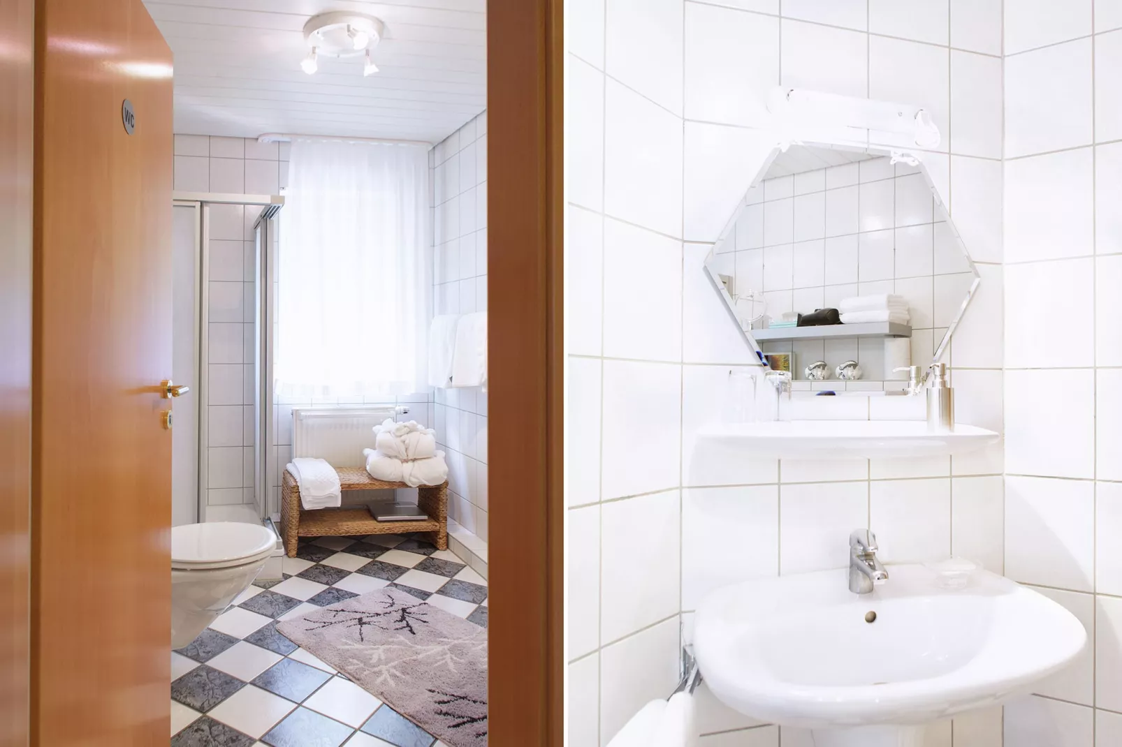 Sterne Ferienwohnung Möller-Badezimmer