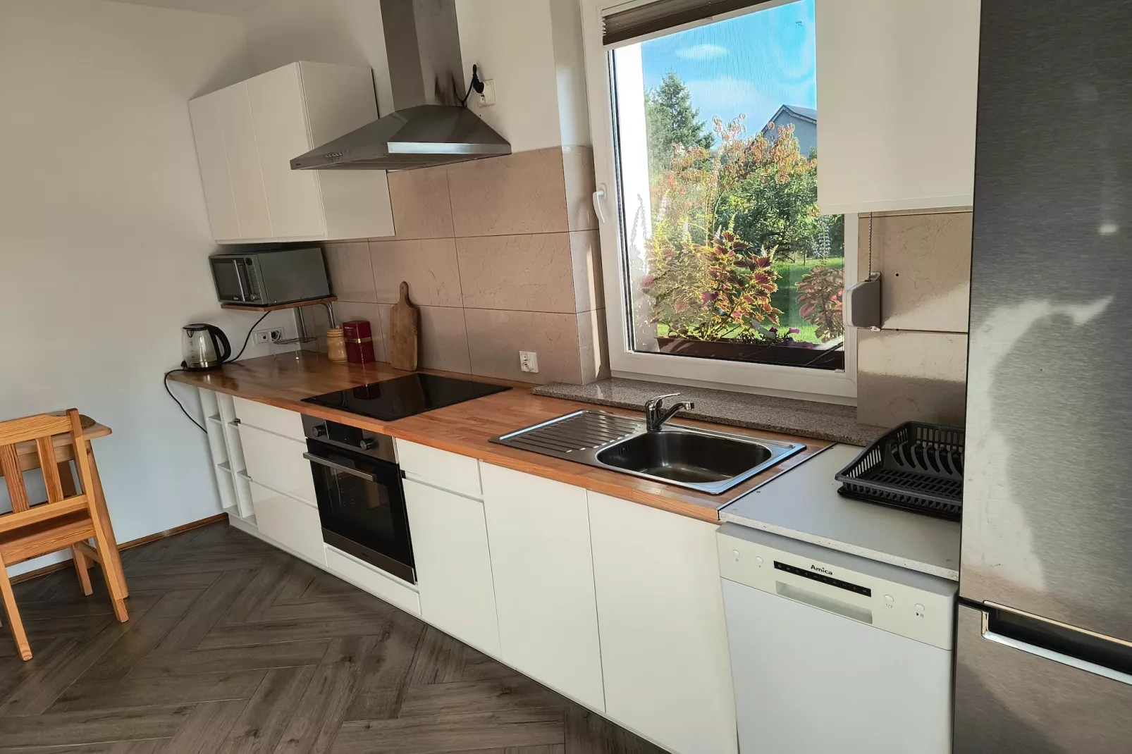 Apartament na parterze-Kitchen
