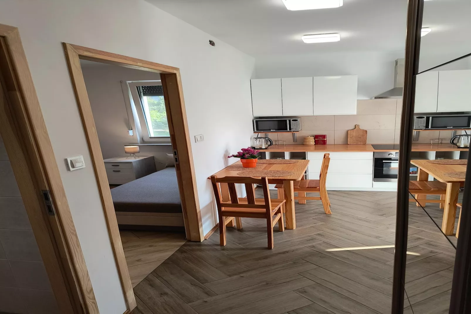 Apartament na parterze-Kitchen