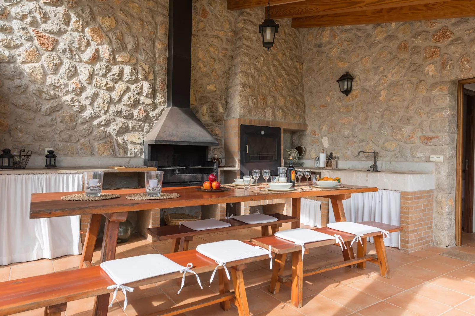 Finca Pou Nou - Außenbereich Sommer