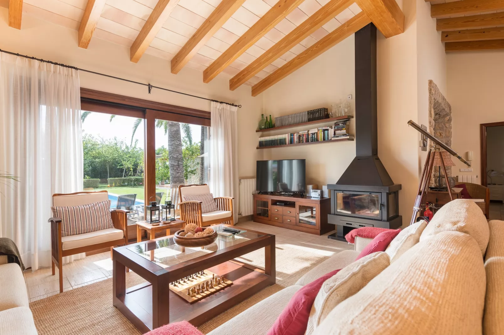 Finca Pou Nou - Außenbereich Sommer