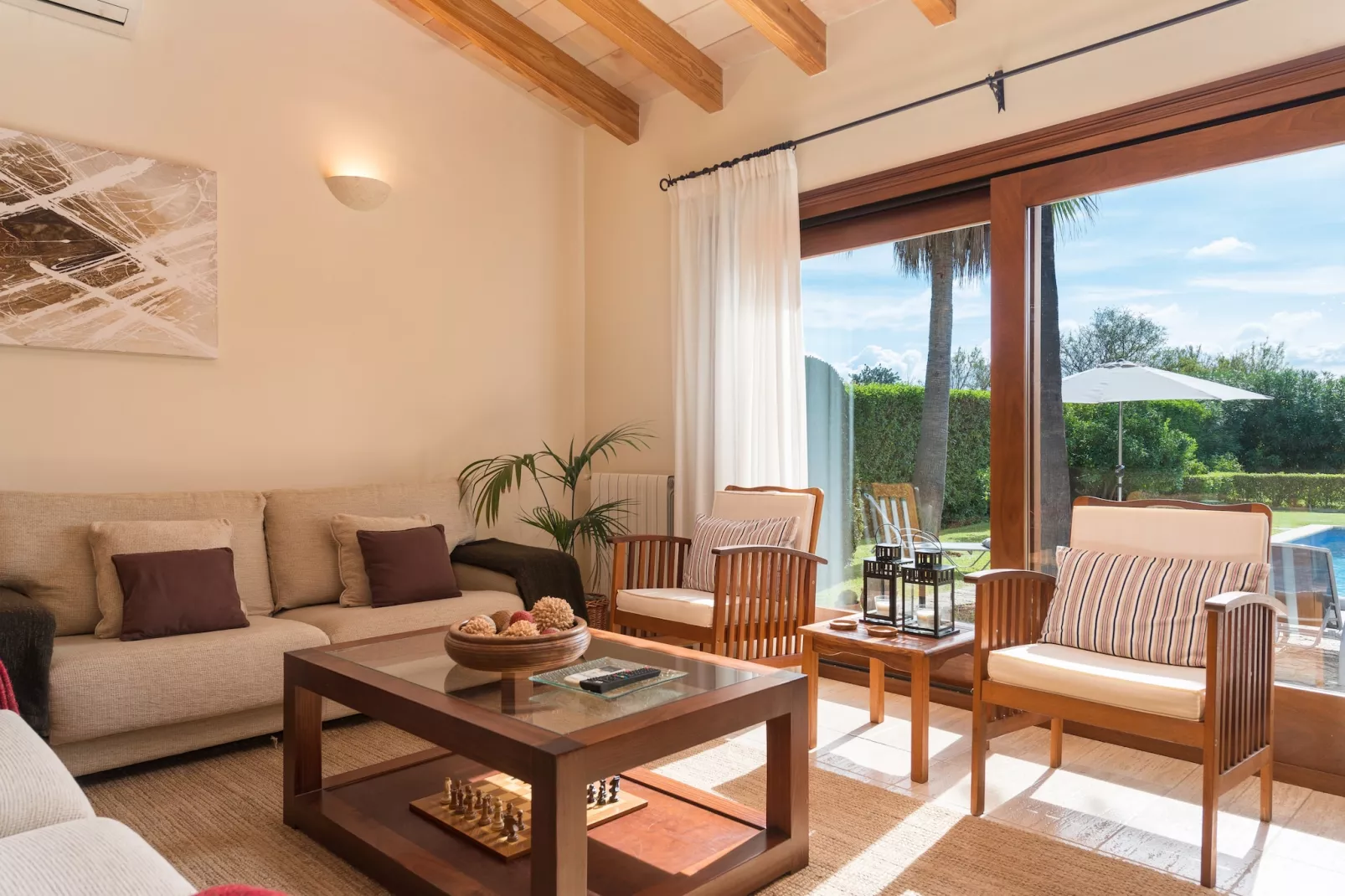 Finca Pou Nou - Außenbereich Sommer