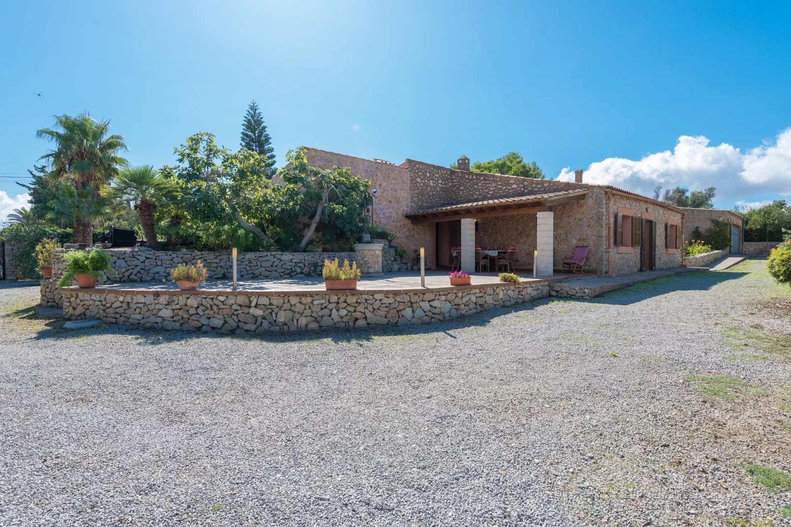 Sa Plana (cala Bona) - Exterior in summer