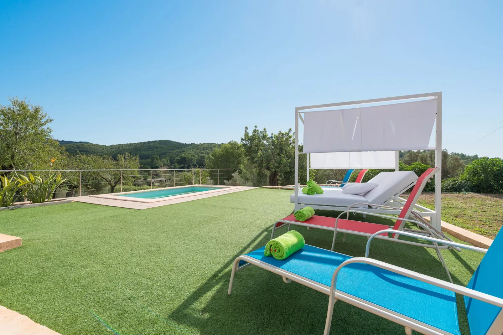 Sa Plana (villa Calvia)-Exterior summer