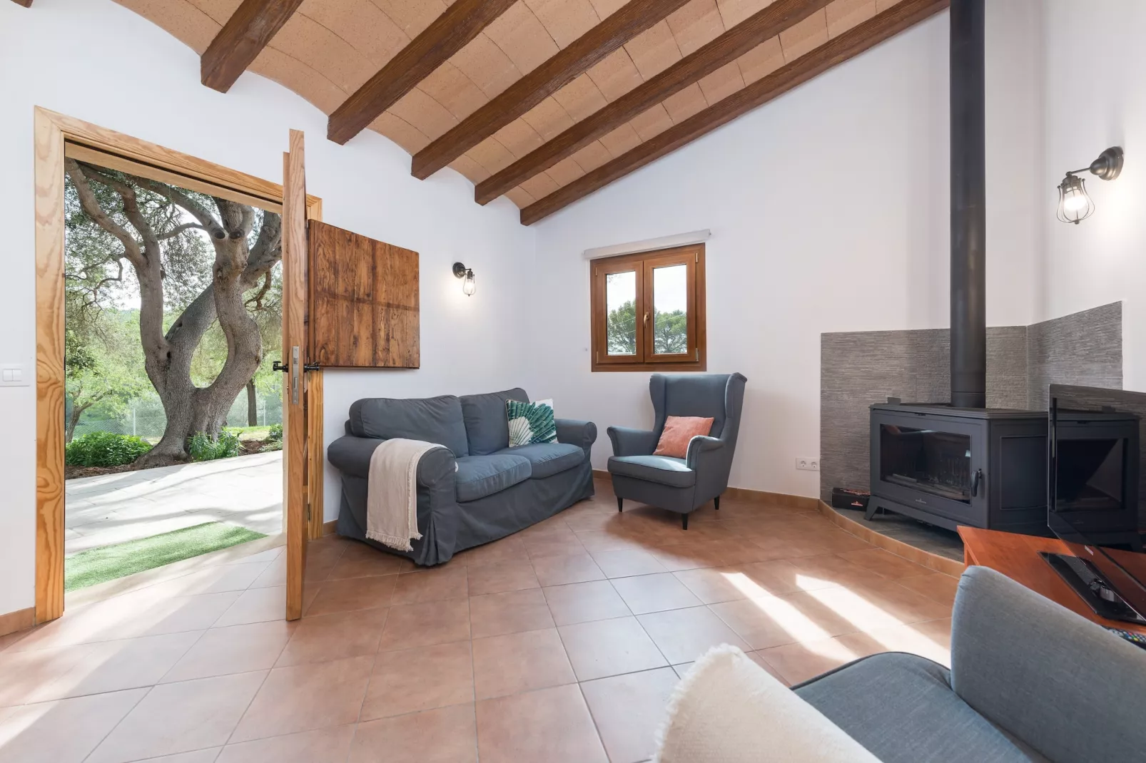 Sa Plana (villa Calvia)-Exterior summer