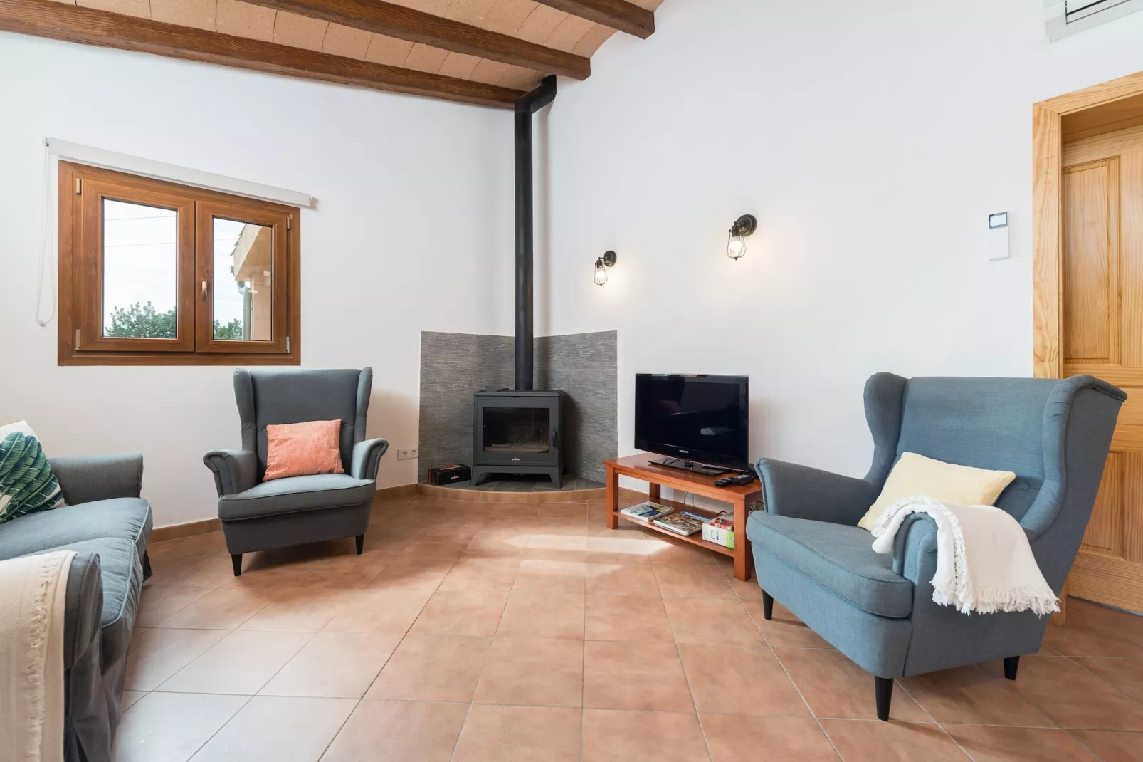 Sa Plana (villa Calvia)-Exterior summer