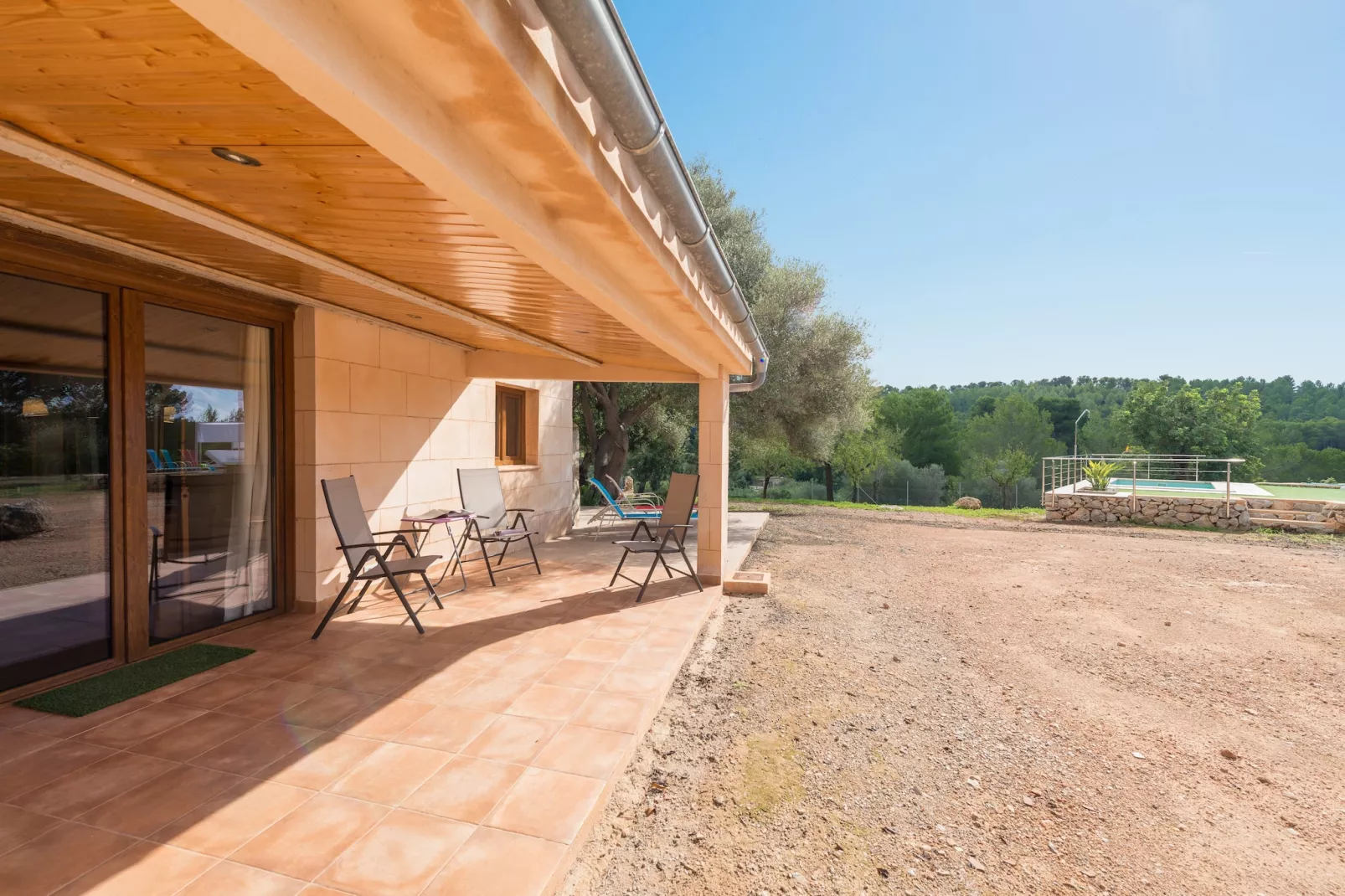 Sa Plana (villa Calvia)-Exterior summer