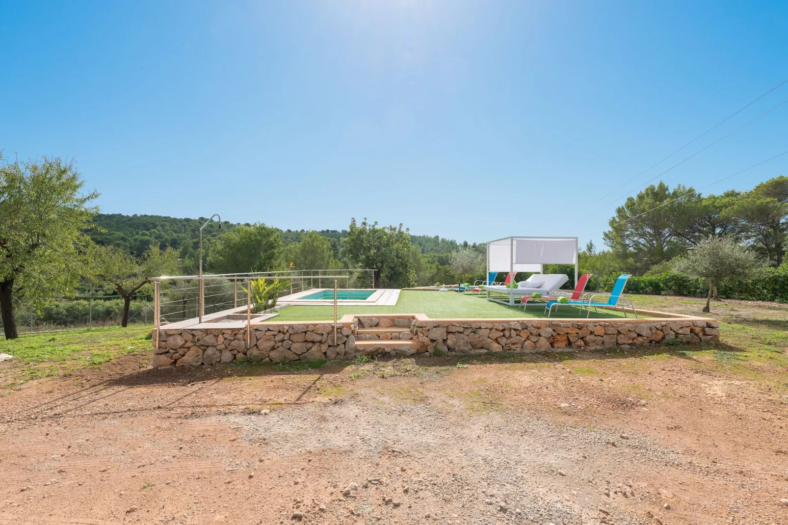 Sa Plana (villa Calvia)-Exterior summer