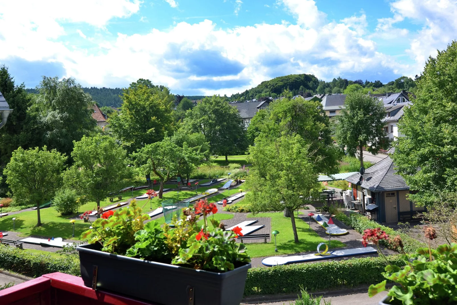 Bellevue-Aussicht Sommer