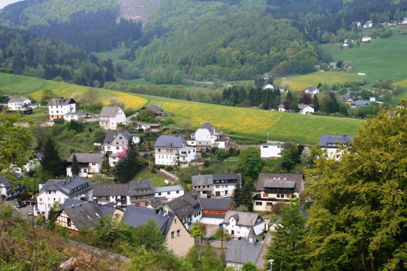 Am Iberg-Areas summer 1km