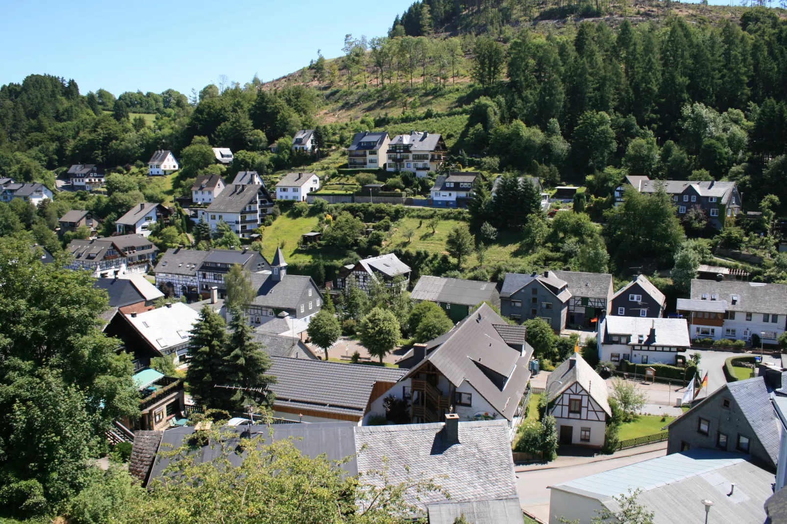 Am Iberg-Areas summer 1km