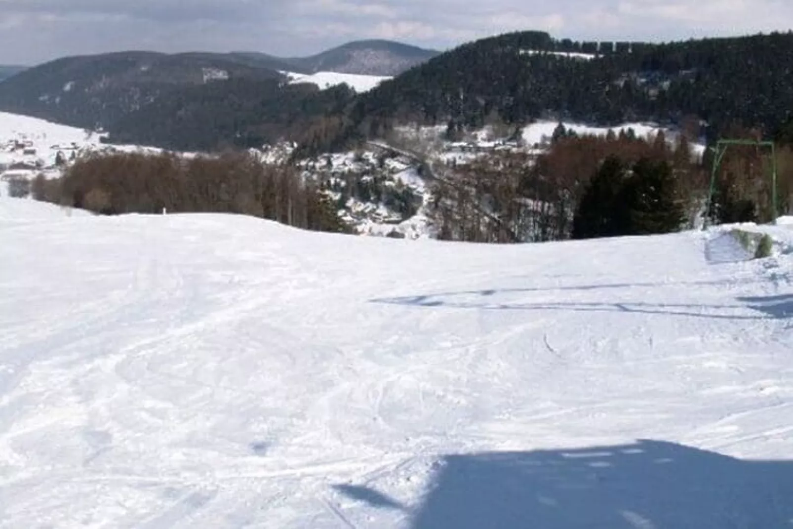 Am Iberg-Gebiet Winter 1 km