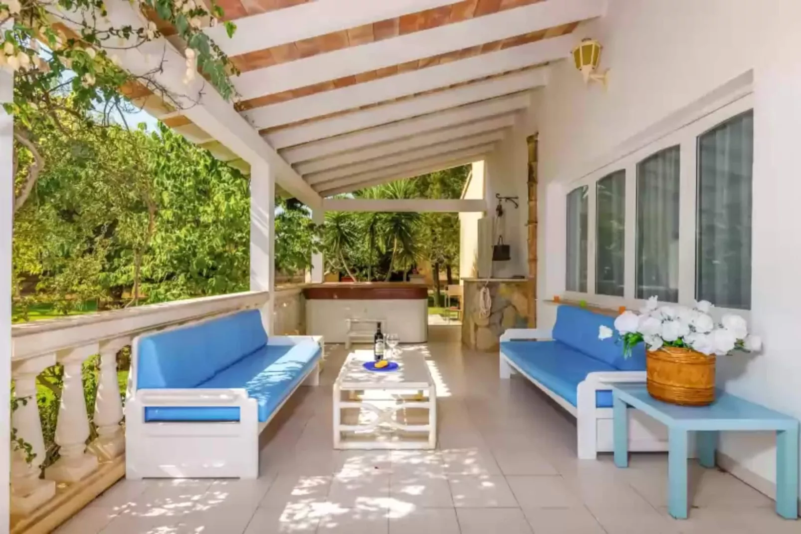 Casa Bonita (ses Salines)-Terrace balcony