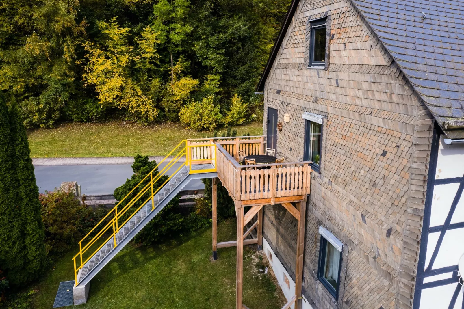 Aarbachblick-Terrace balcony