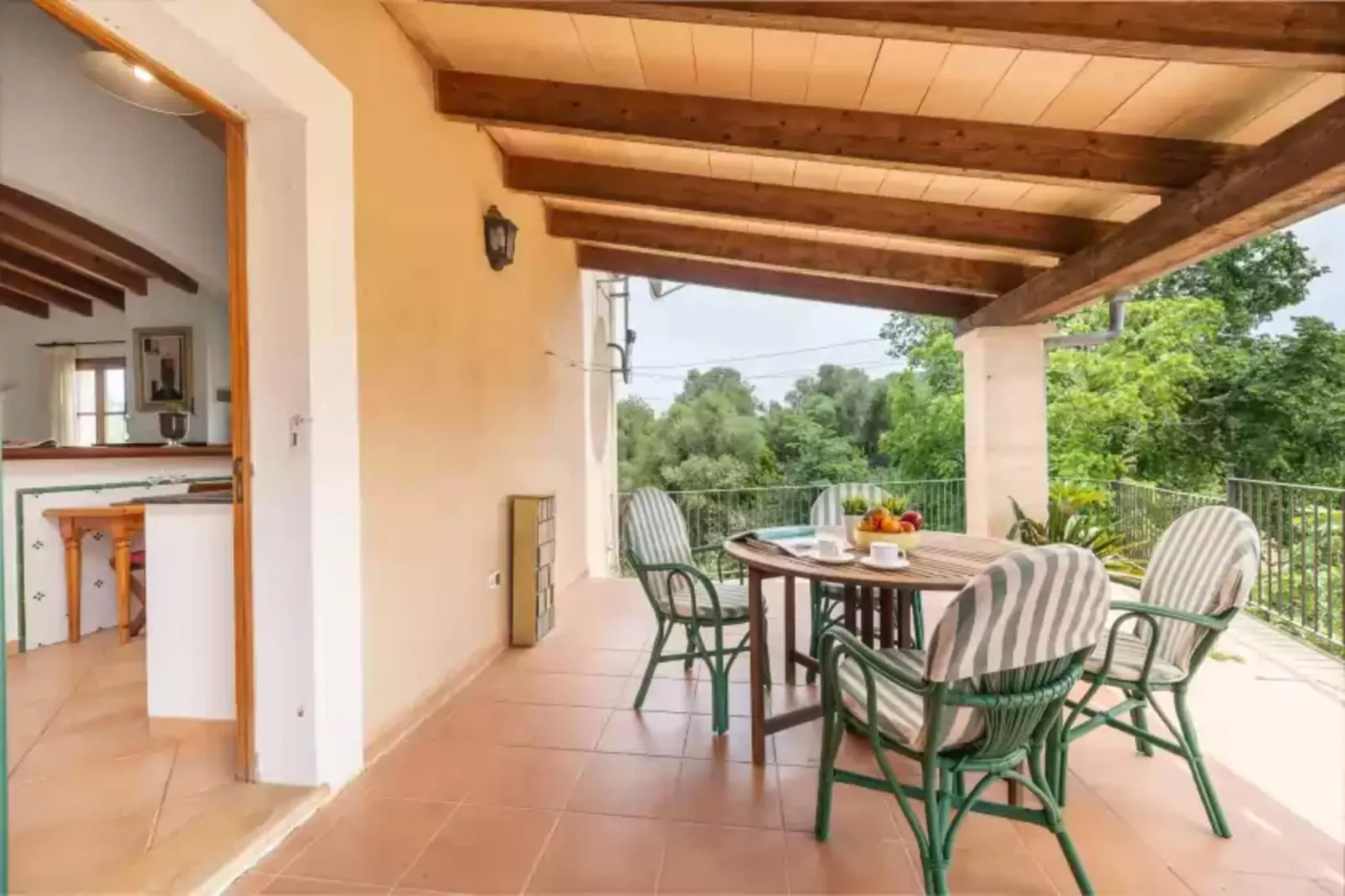 Can Carrio-Terrace balcony