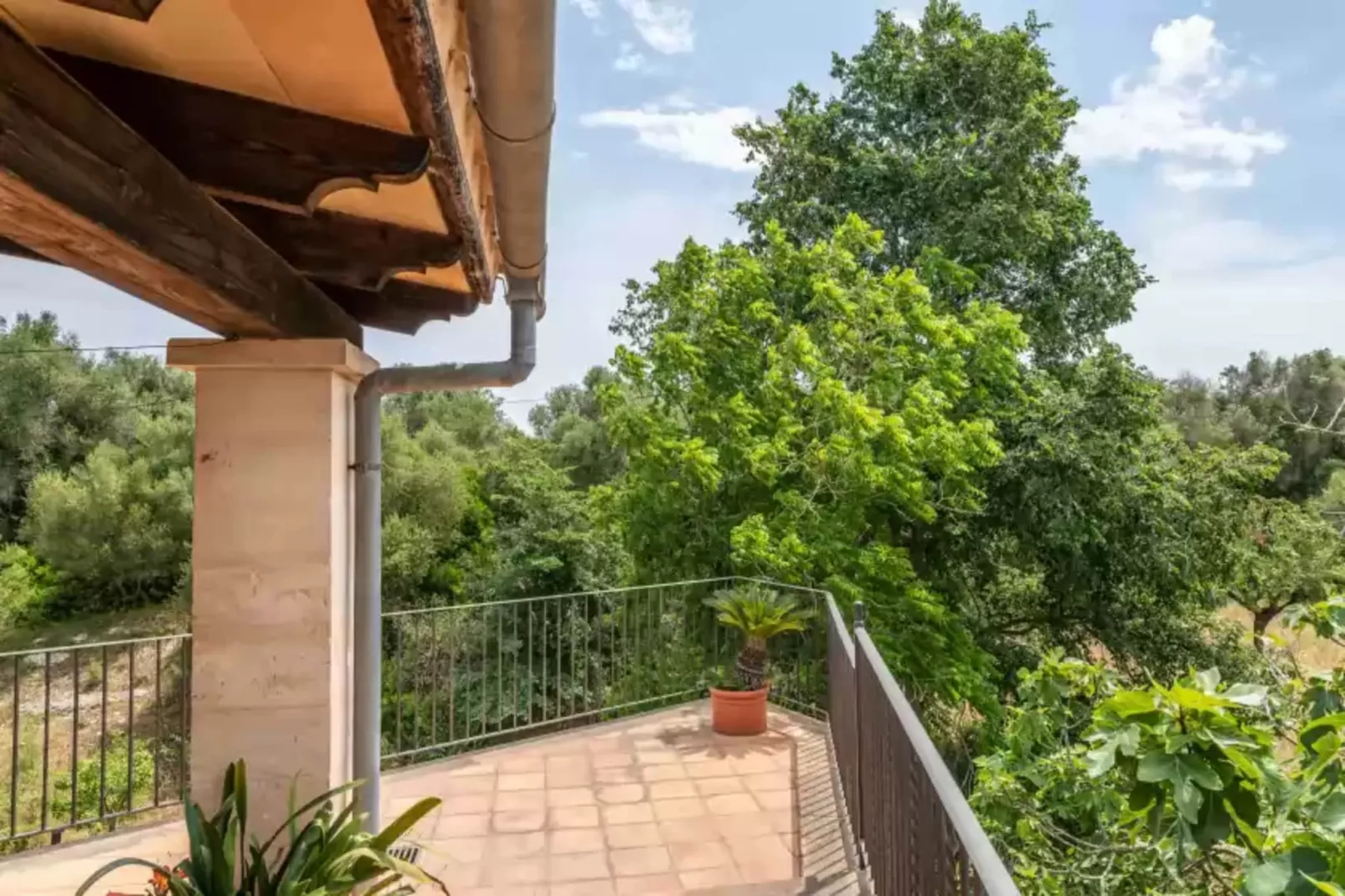 Can Carrio-Terrace balcony