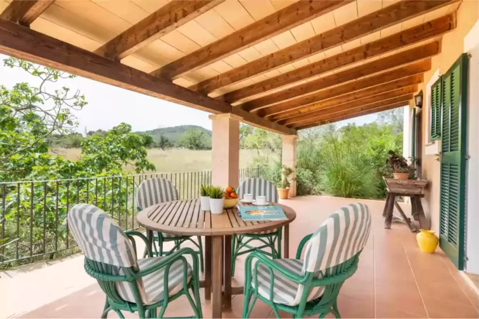 Can Carrio-Terrace balcony