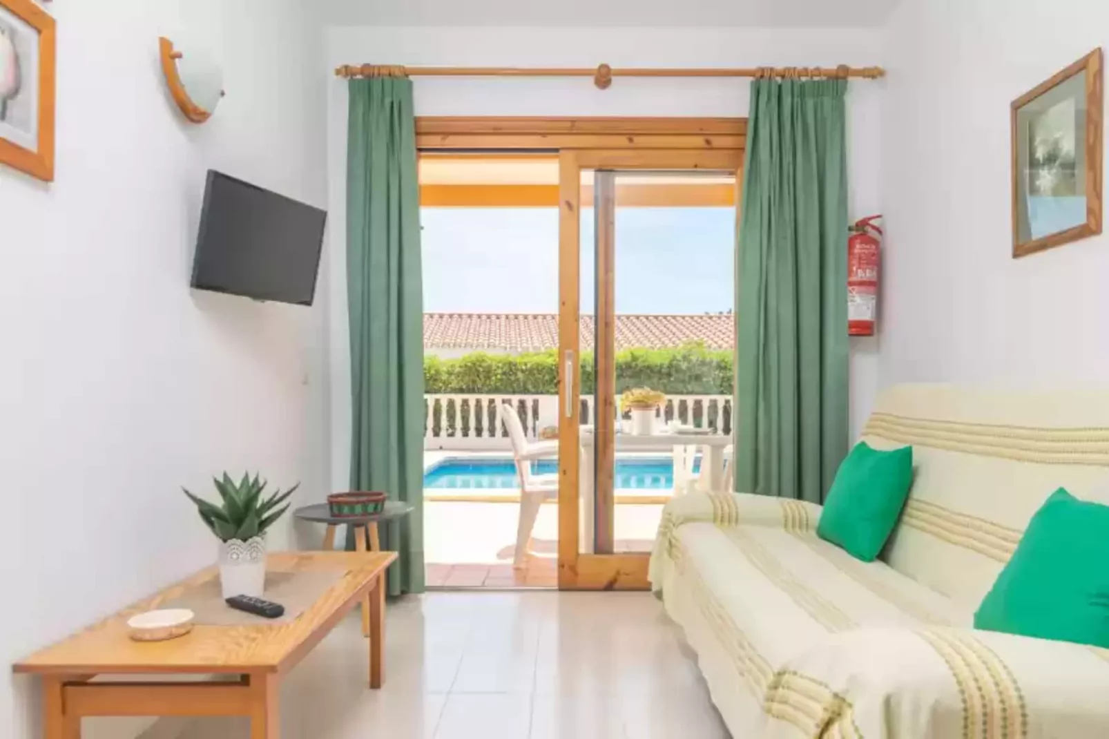 Villa Marina (cala En Porter)-Living room
